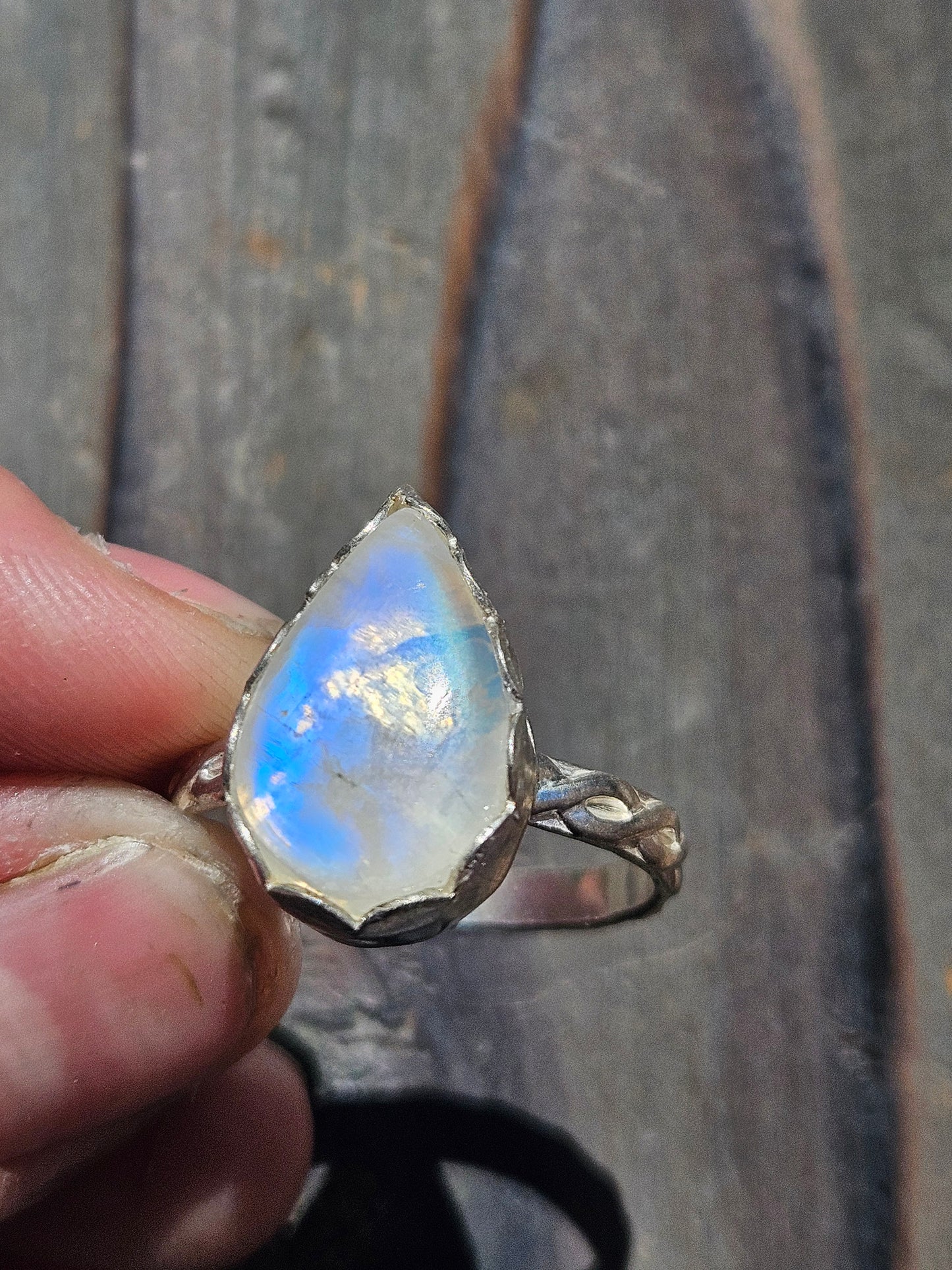 Moonstone Ring, Size 9.5