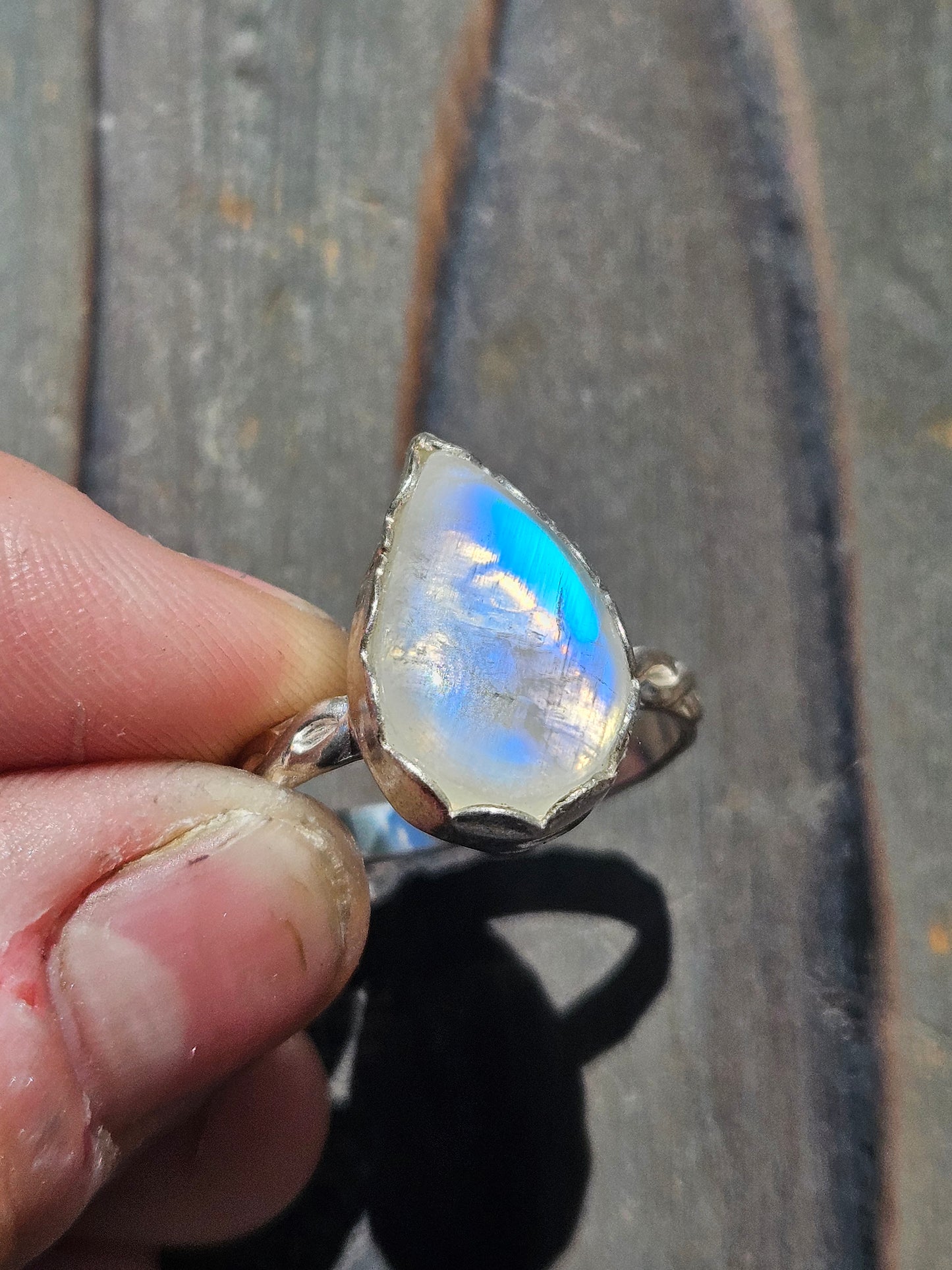 Moonstone Ring, Size 9.5