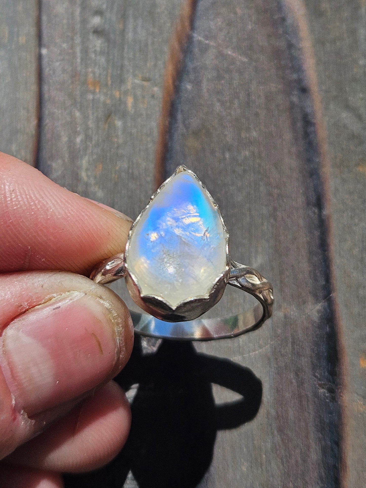 Moonstone Ring, Size 9.5