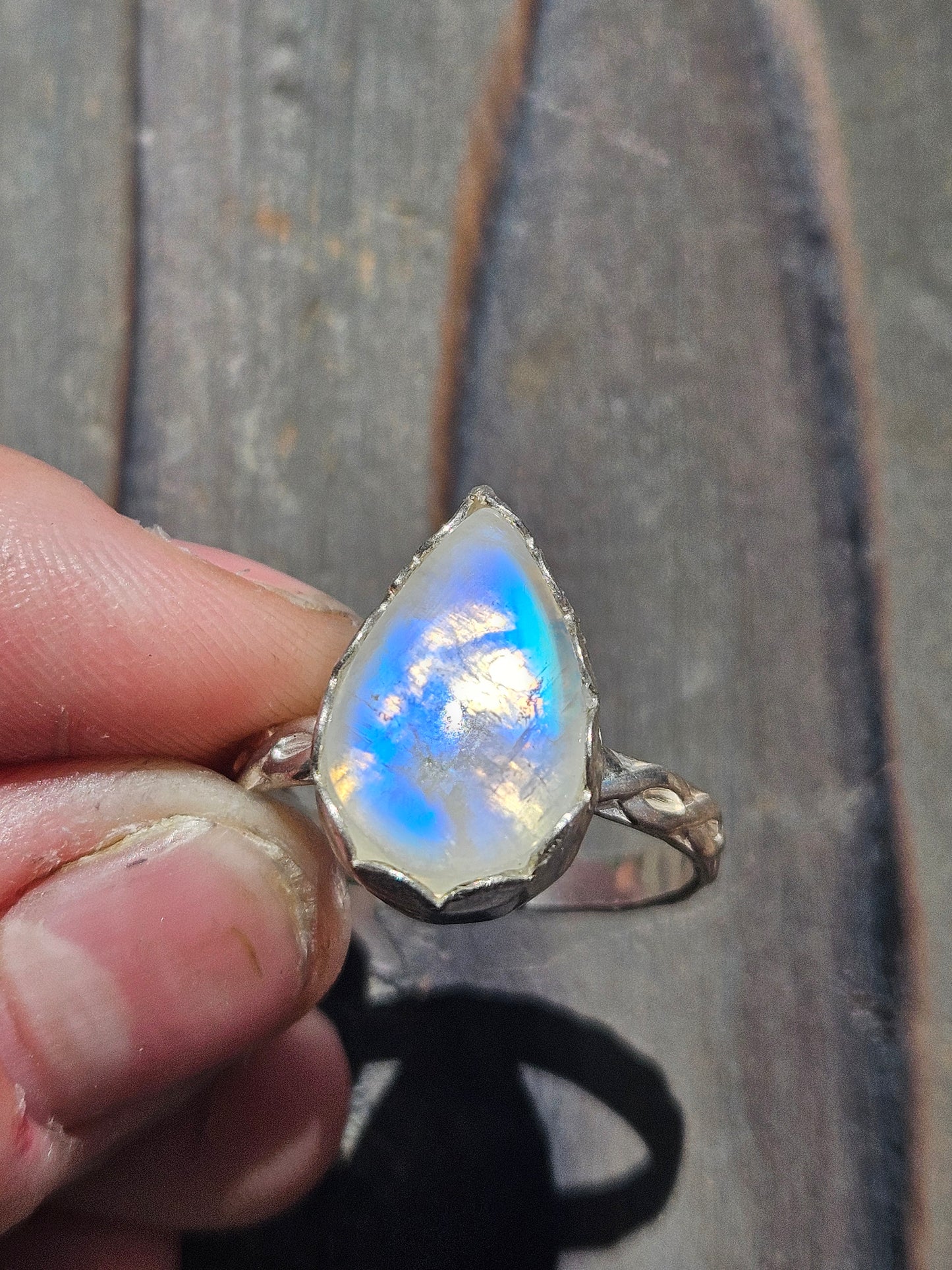 Moonstone Ring, Size 9.5