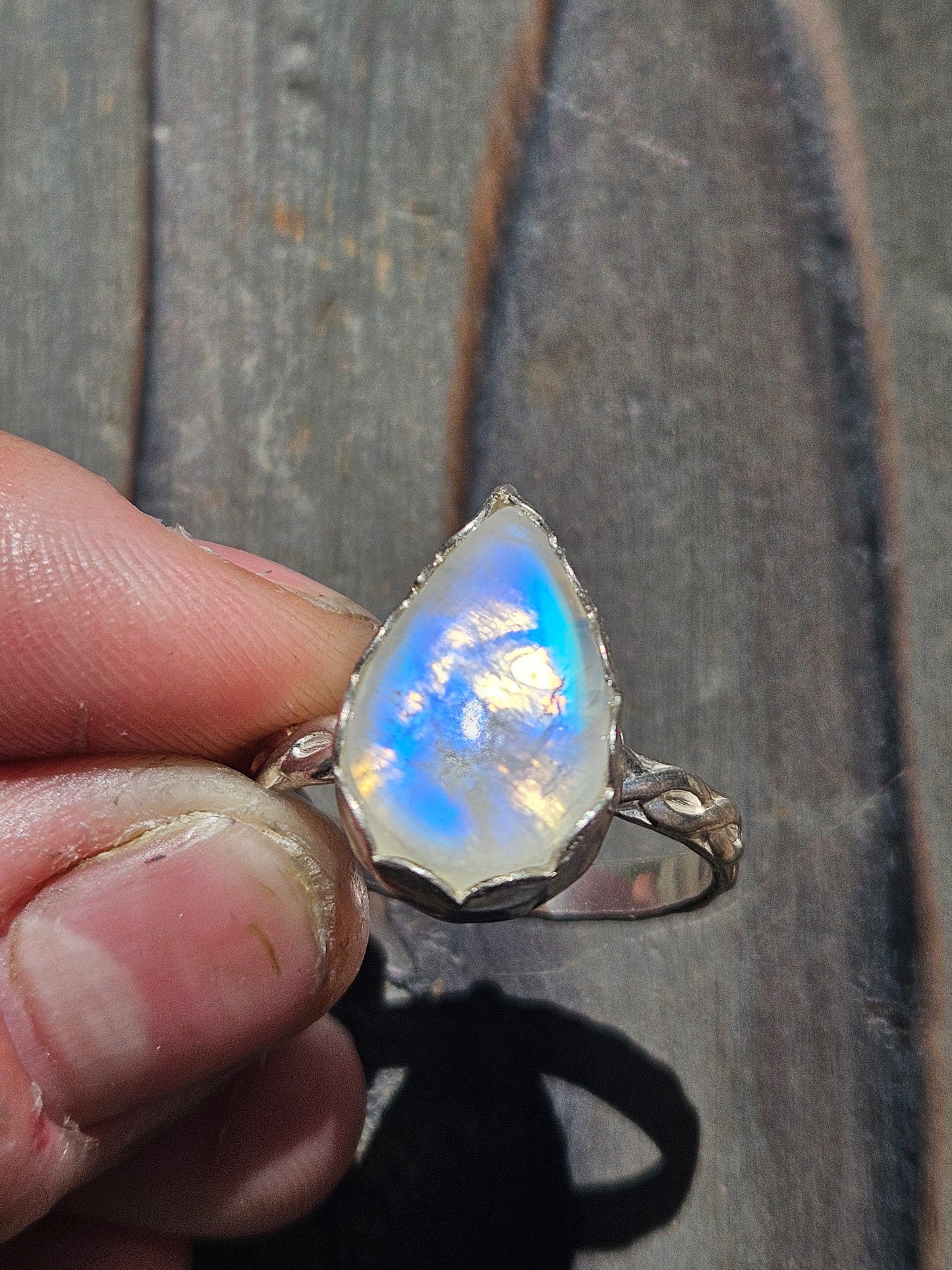 Moonstone Ring, Size 9.5