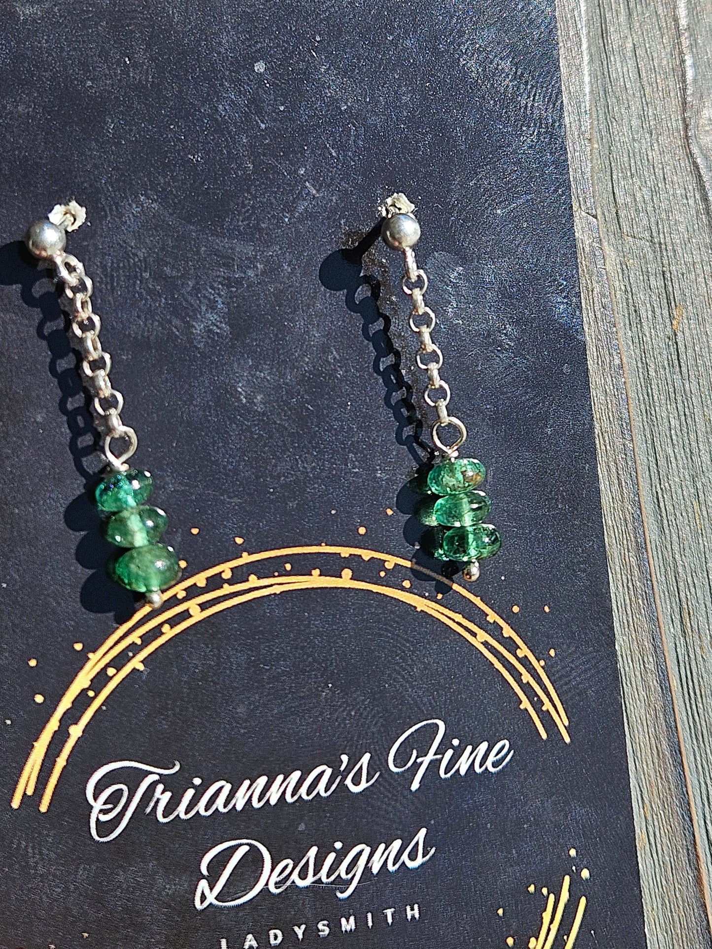 Emerald Earrings