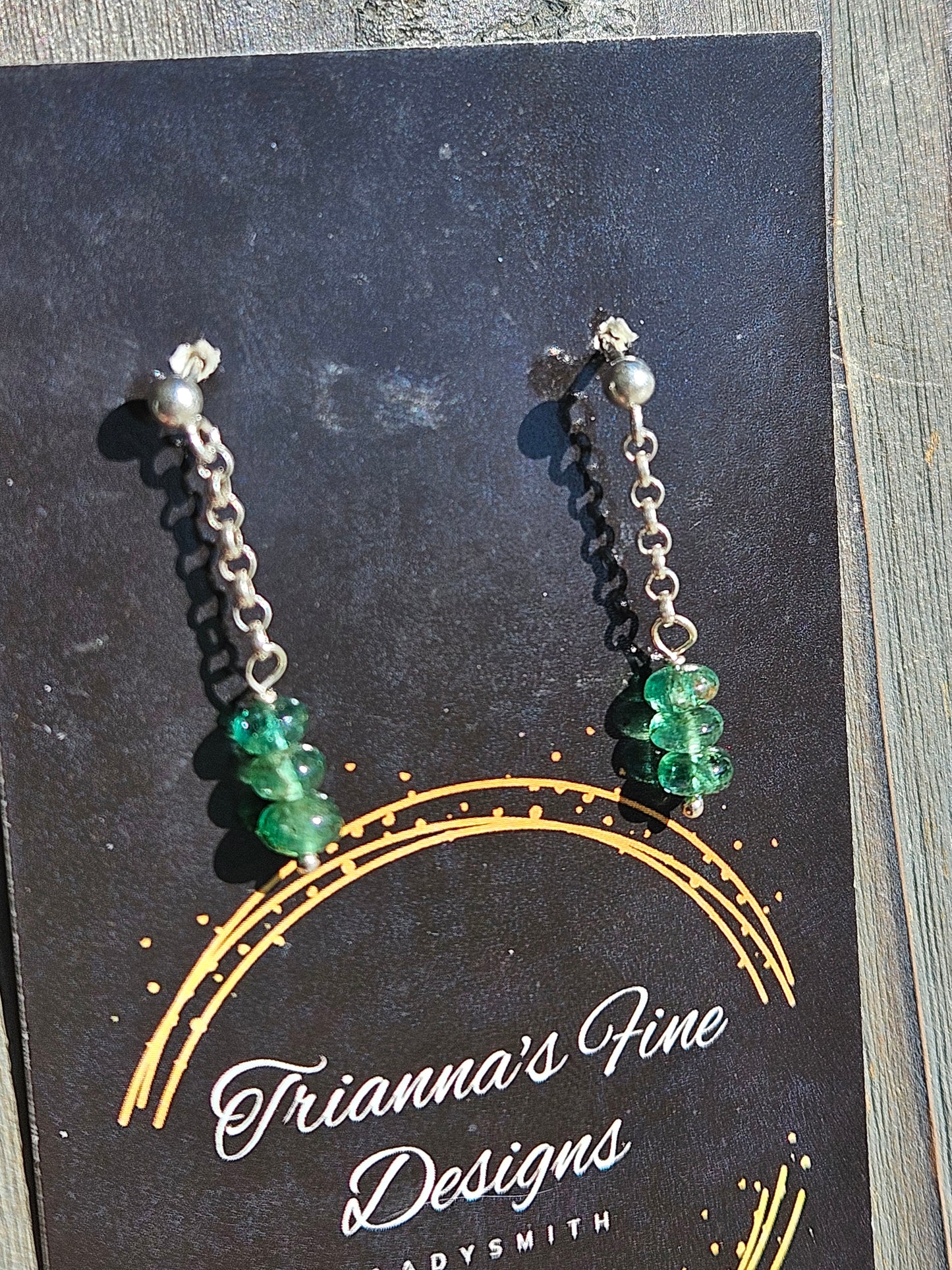 Emerald Earrings