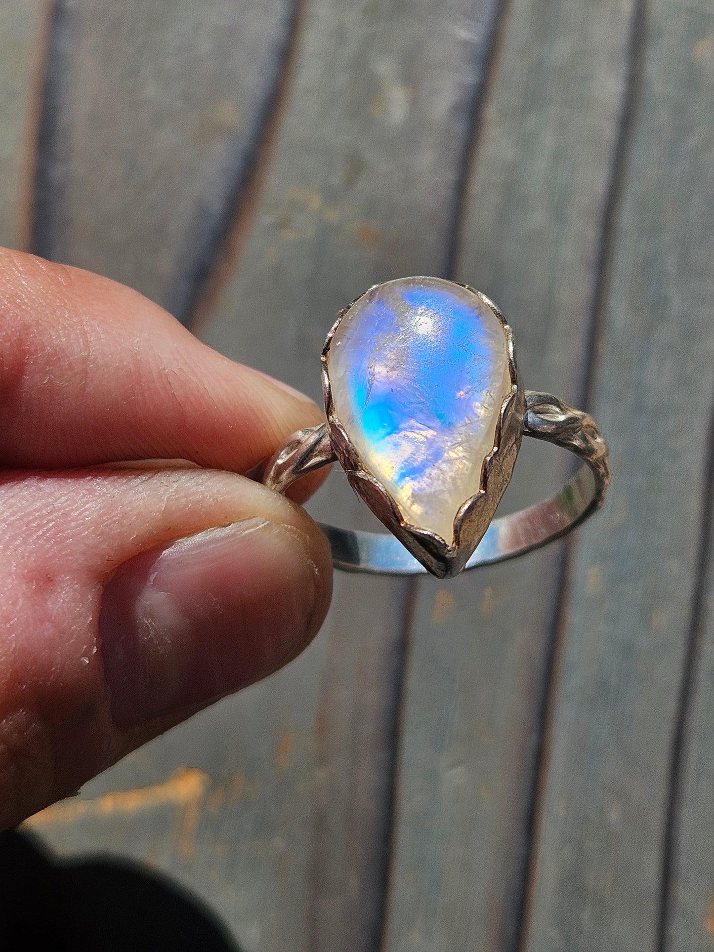 Moonstone Ring, Size 9.5