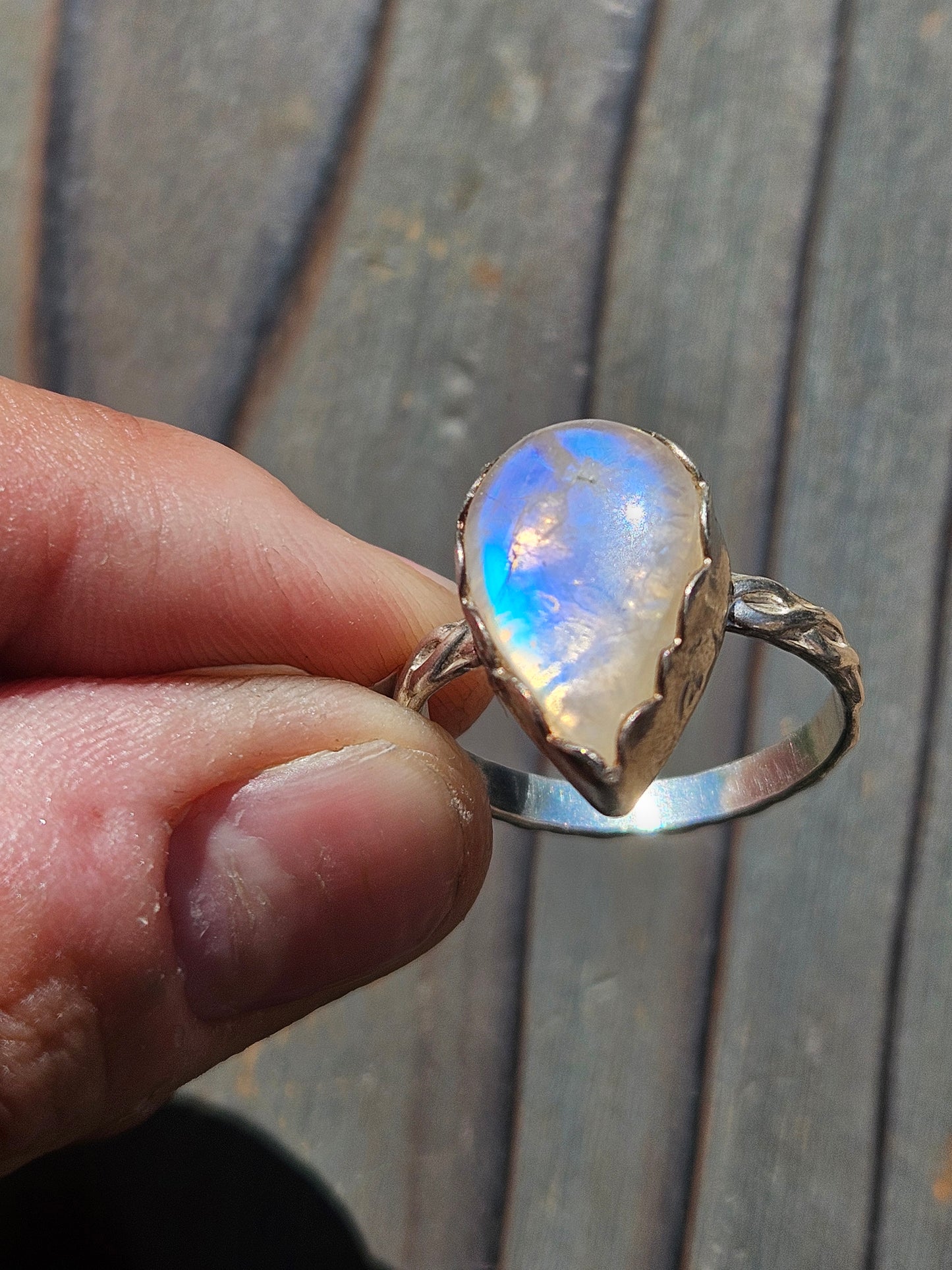 Moonstone Ring, Size 9.5