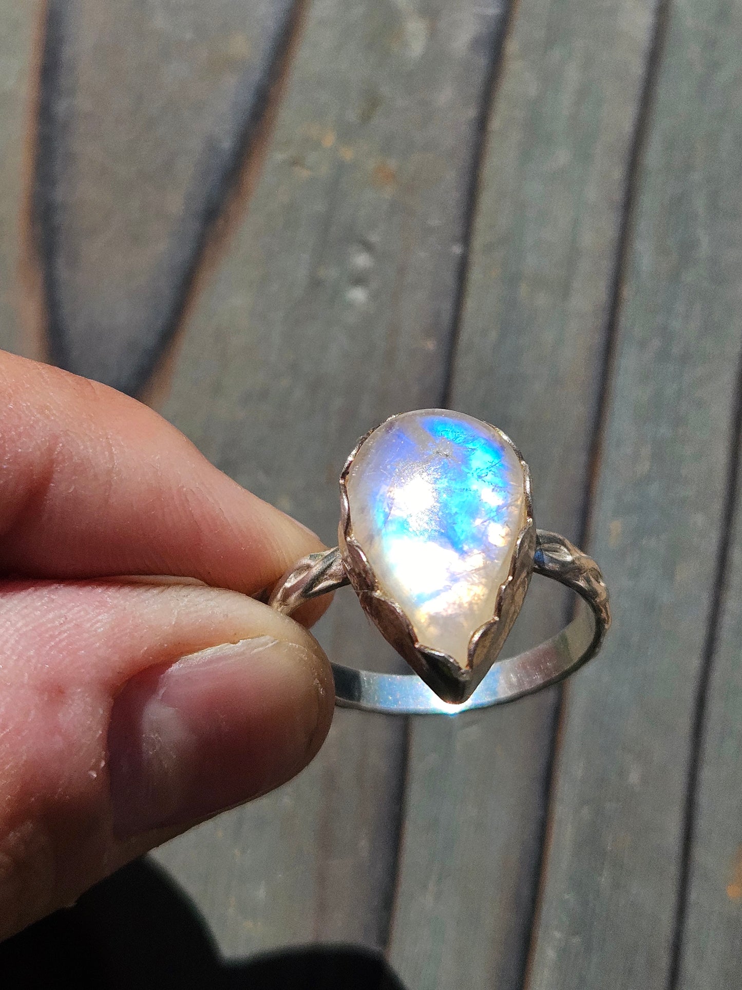 Moonstone Ring, Size 9.5