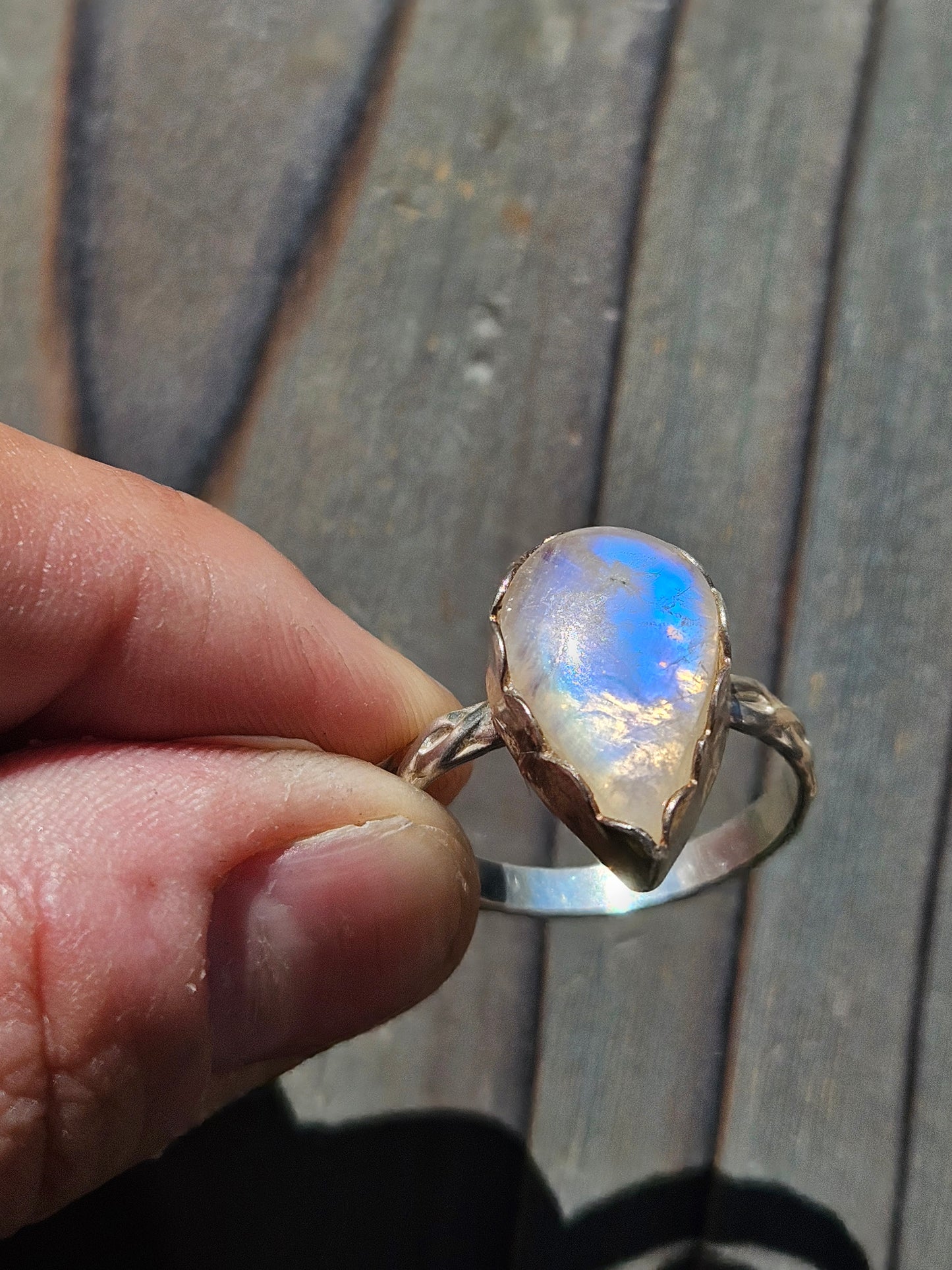 Moonstone Ring, Size 9.5