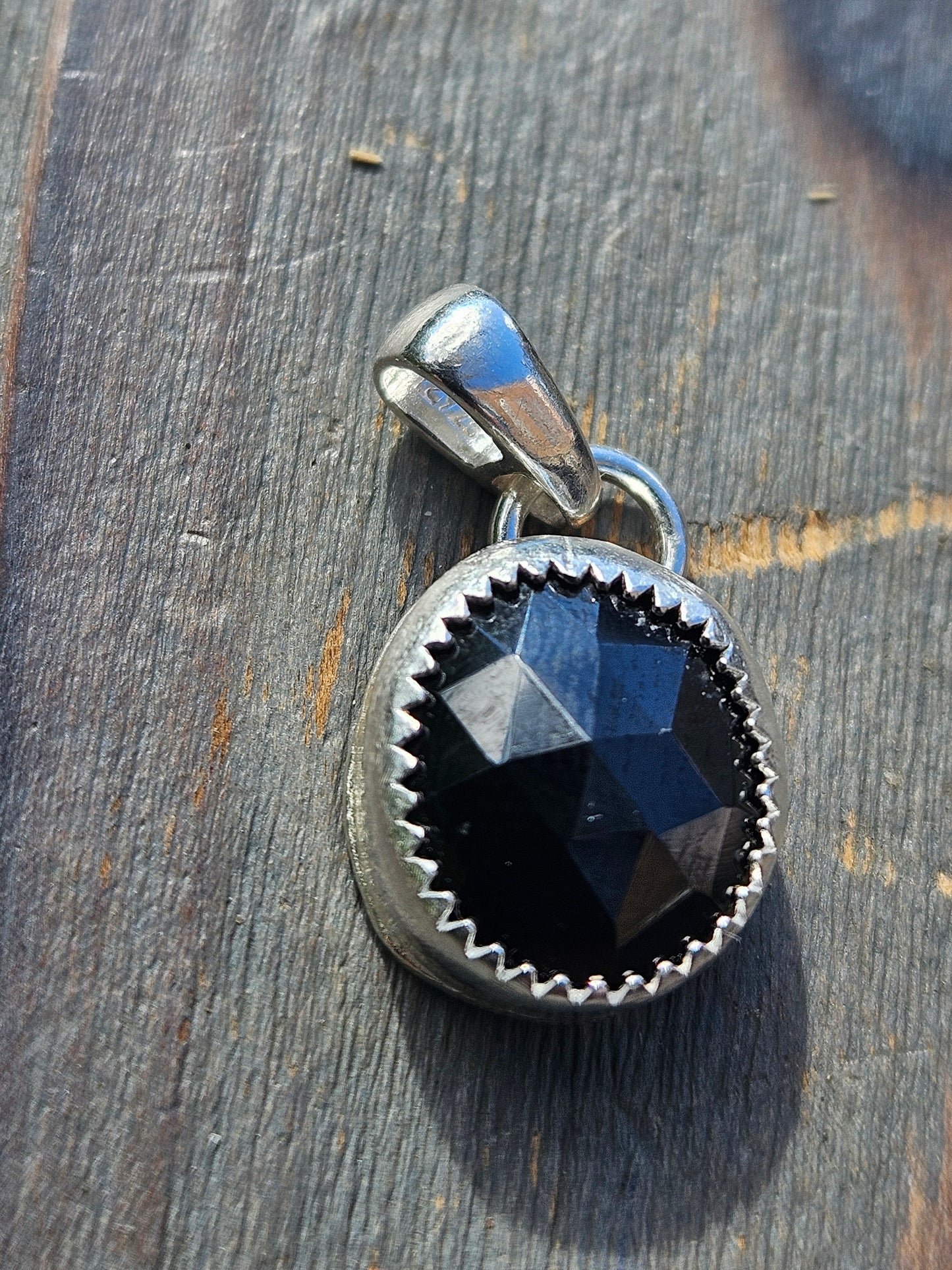 Black Spinel Pendant