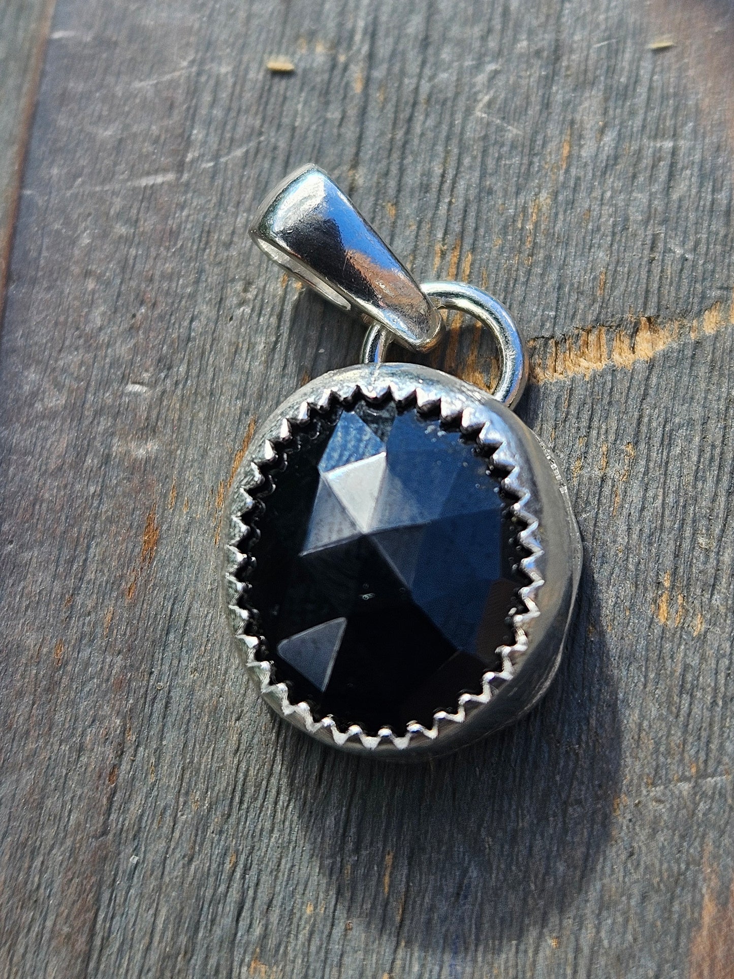 Black Spinel Pendant