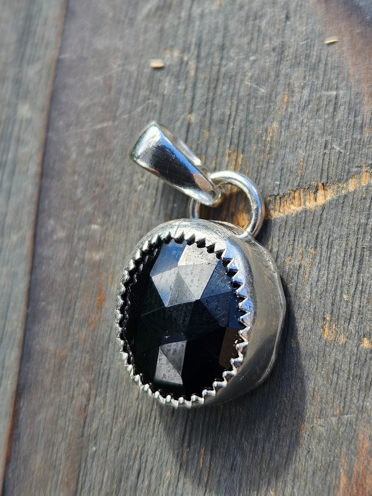 Black Spinel Pendant