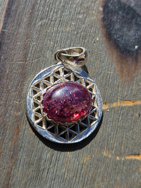 Super 7 Flower of Life Pendant