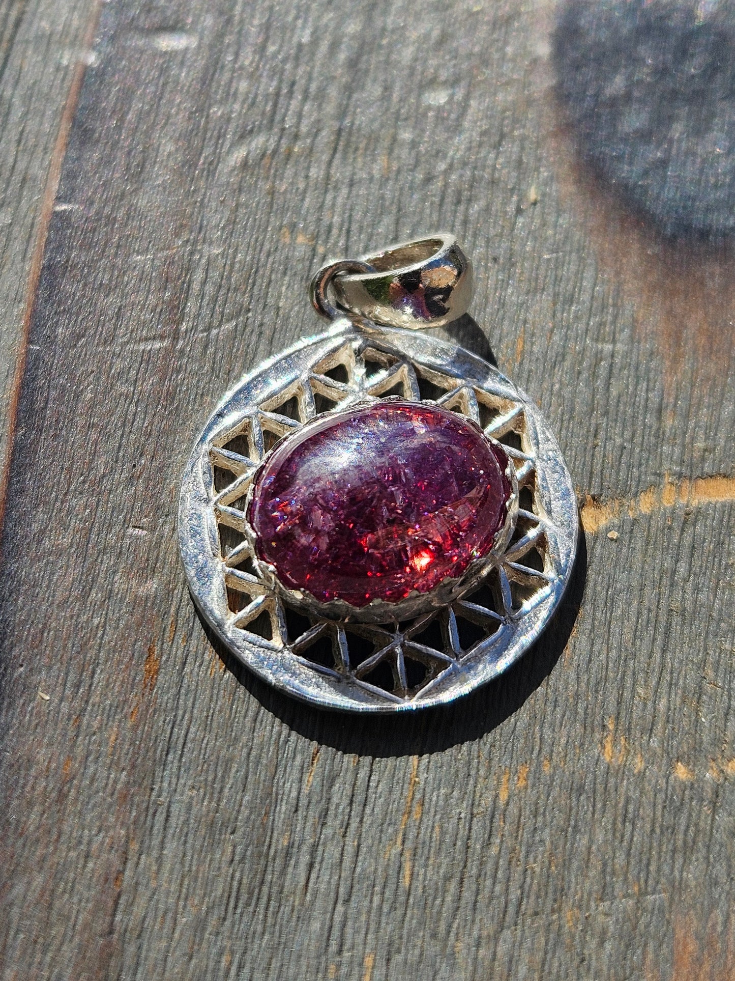 Super 7 Flower of Life Pendant