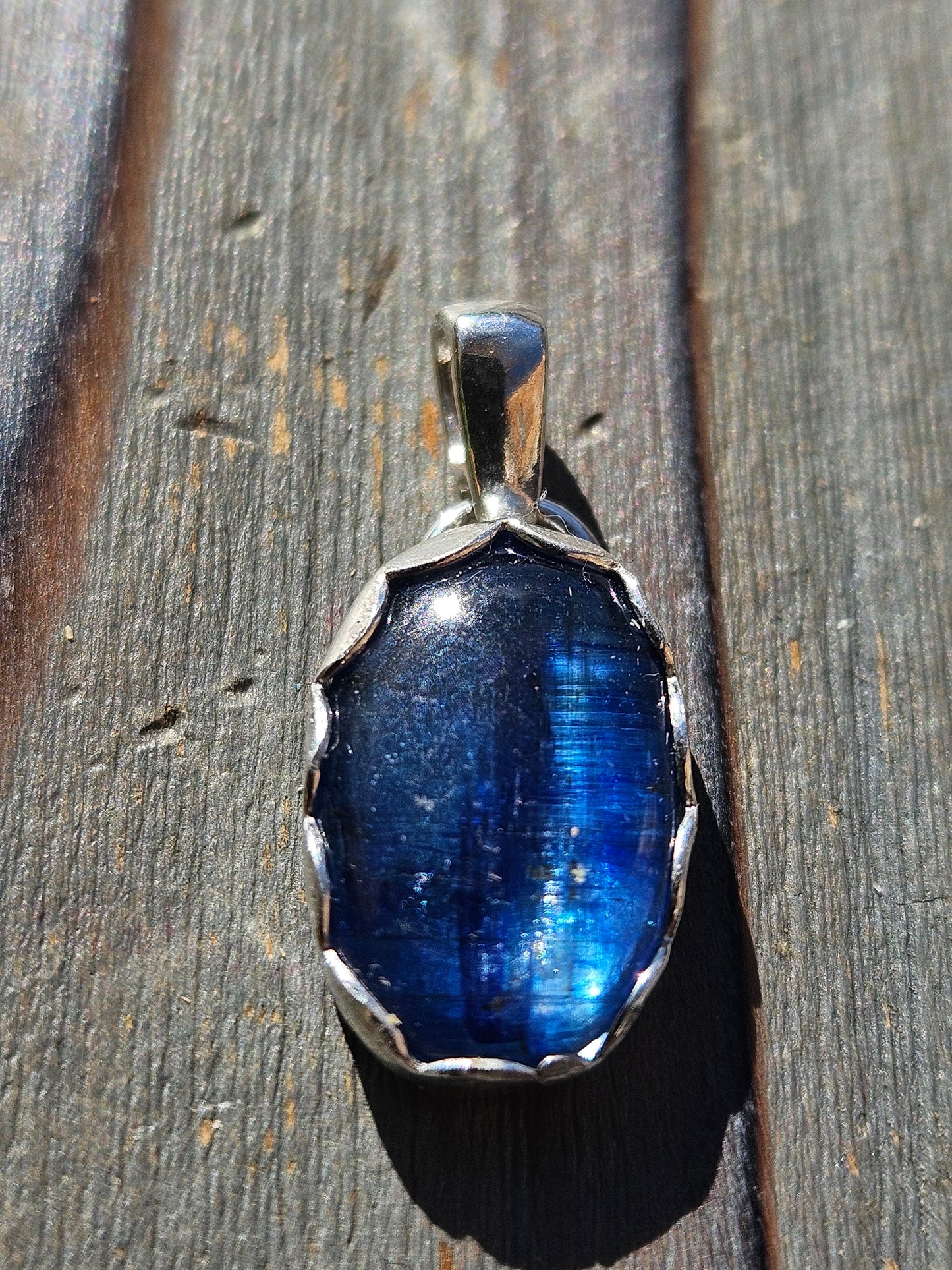 Blue Kyanite Pendant