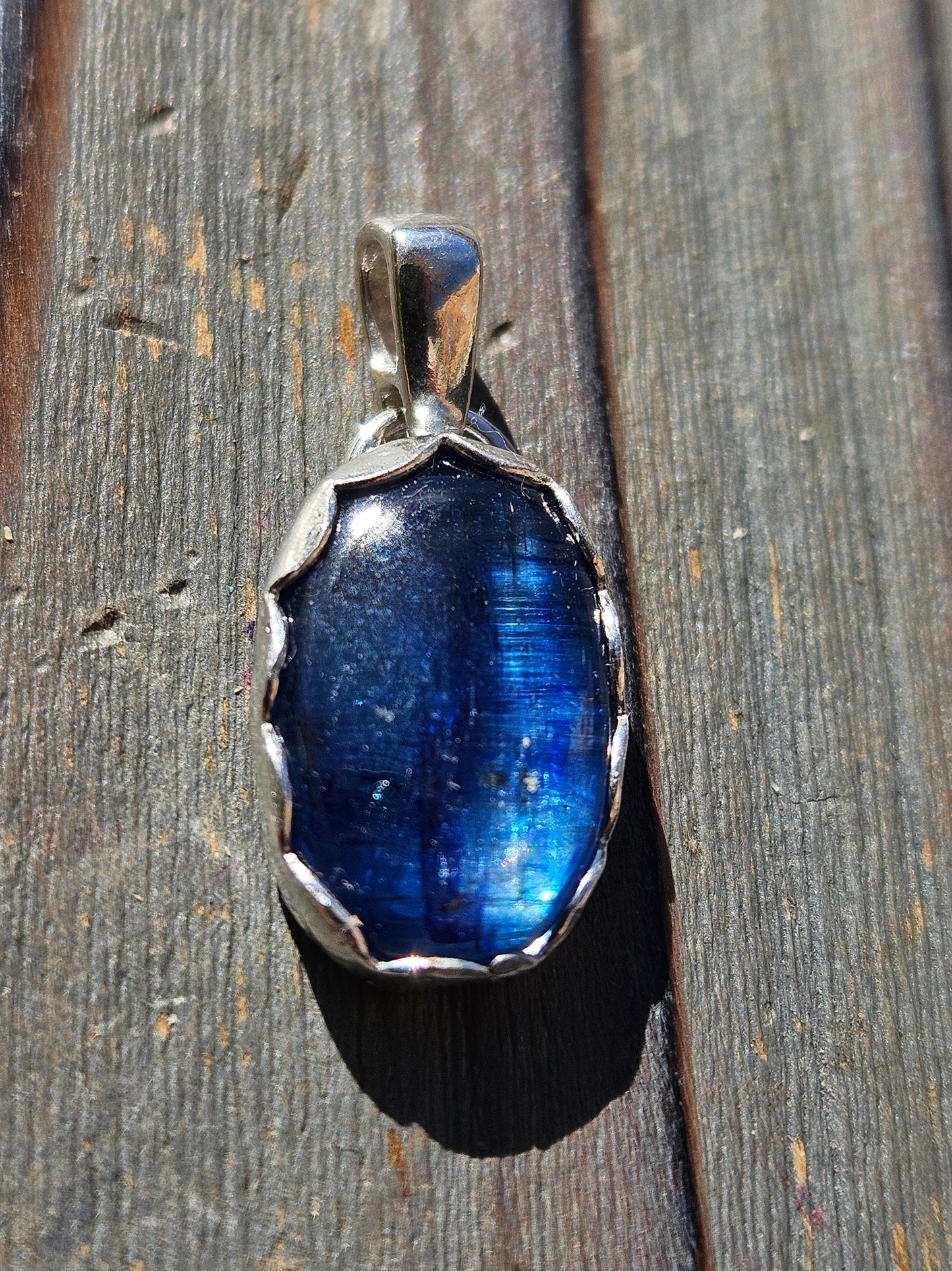 Blue Kyanite Pendant