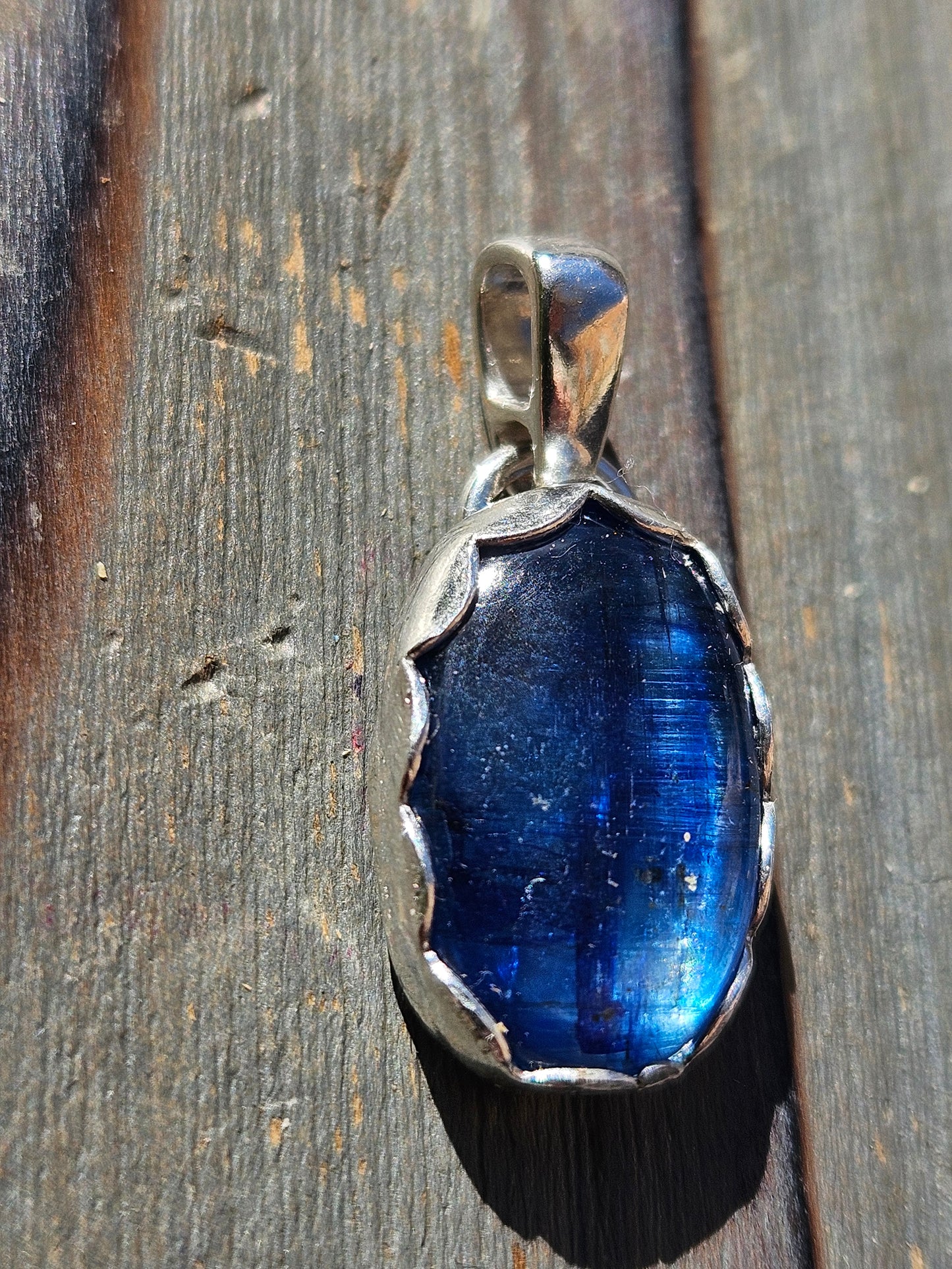 Blue Kyanite Pendant