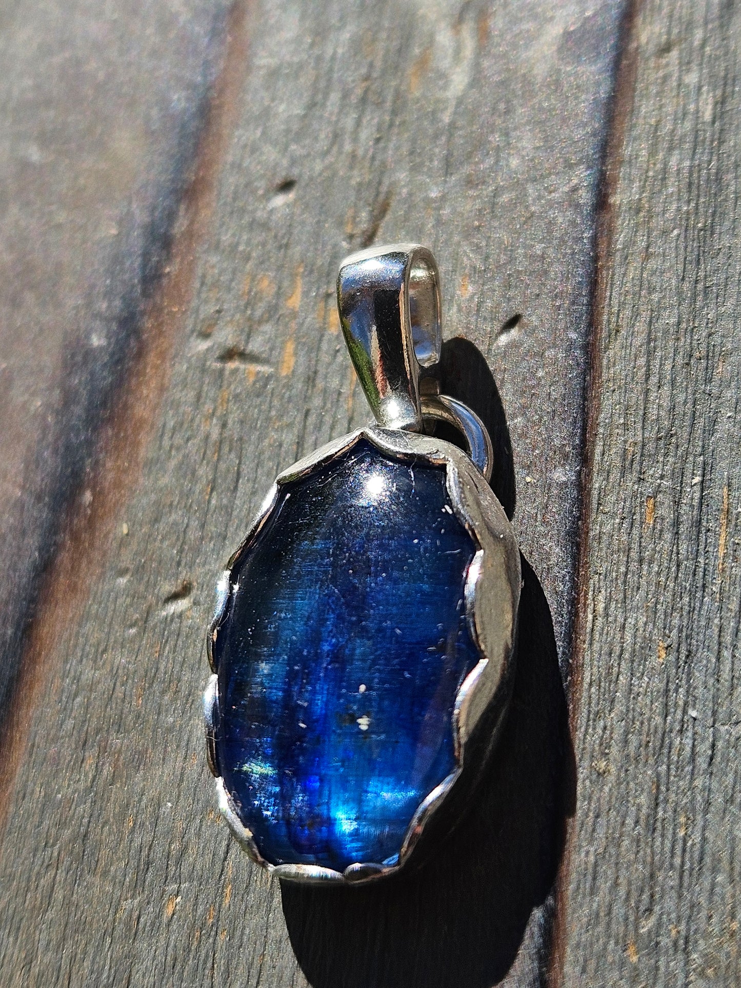 Blue Kyanite Pendant