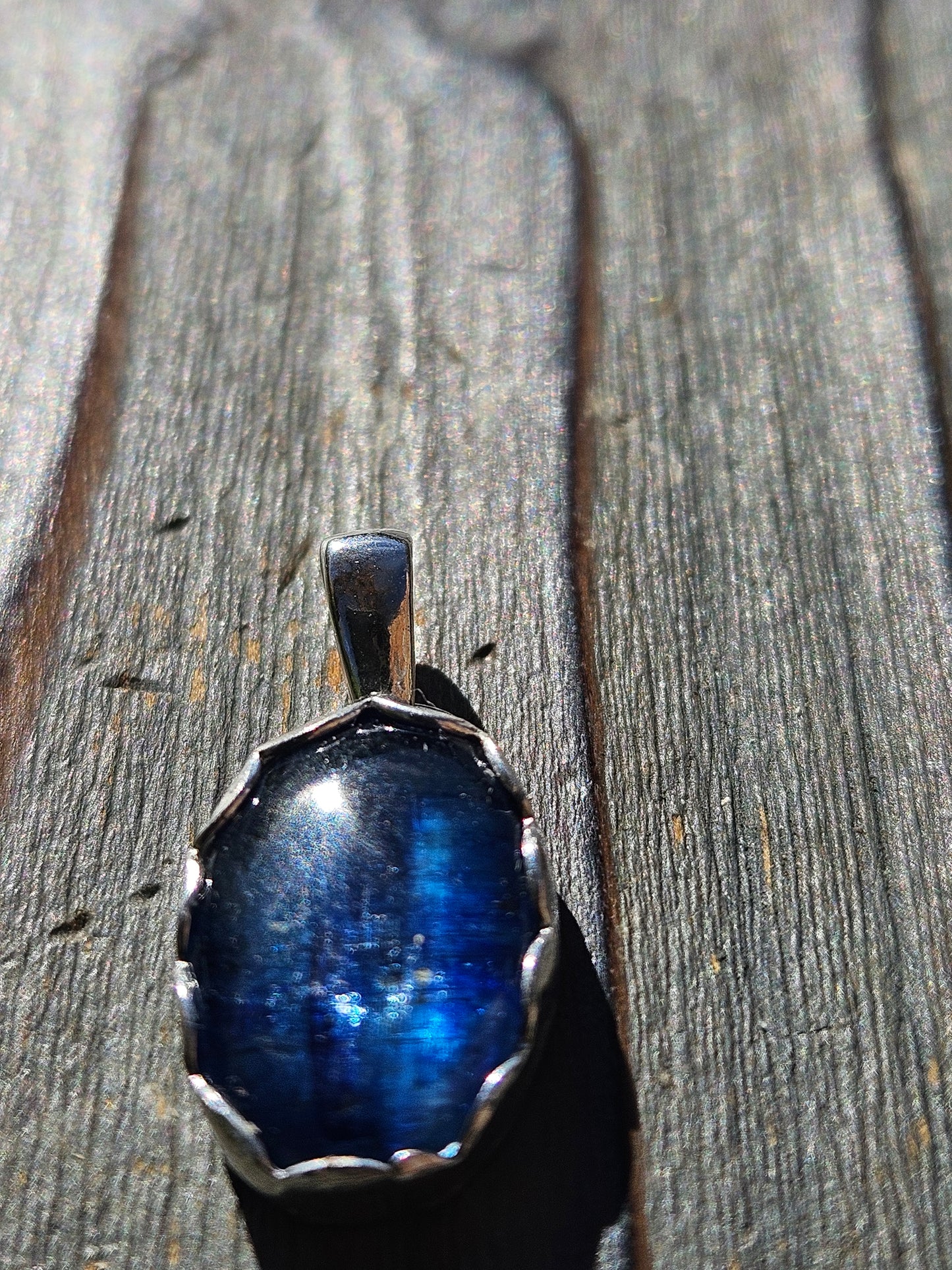 Blue Kyanite Pendant