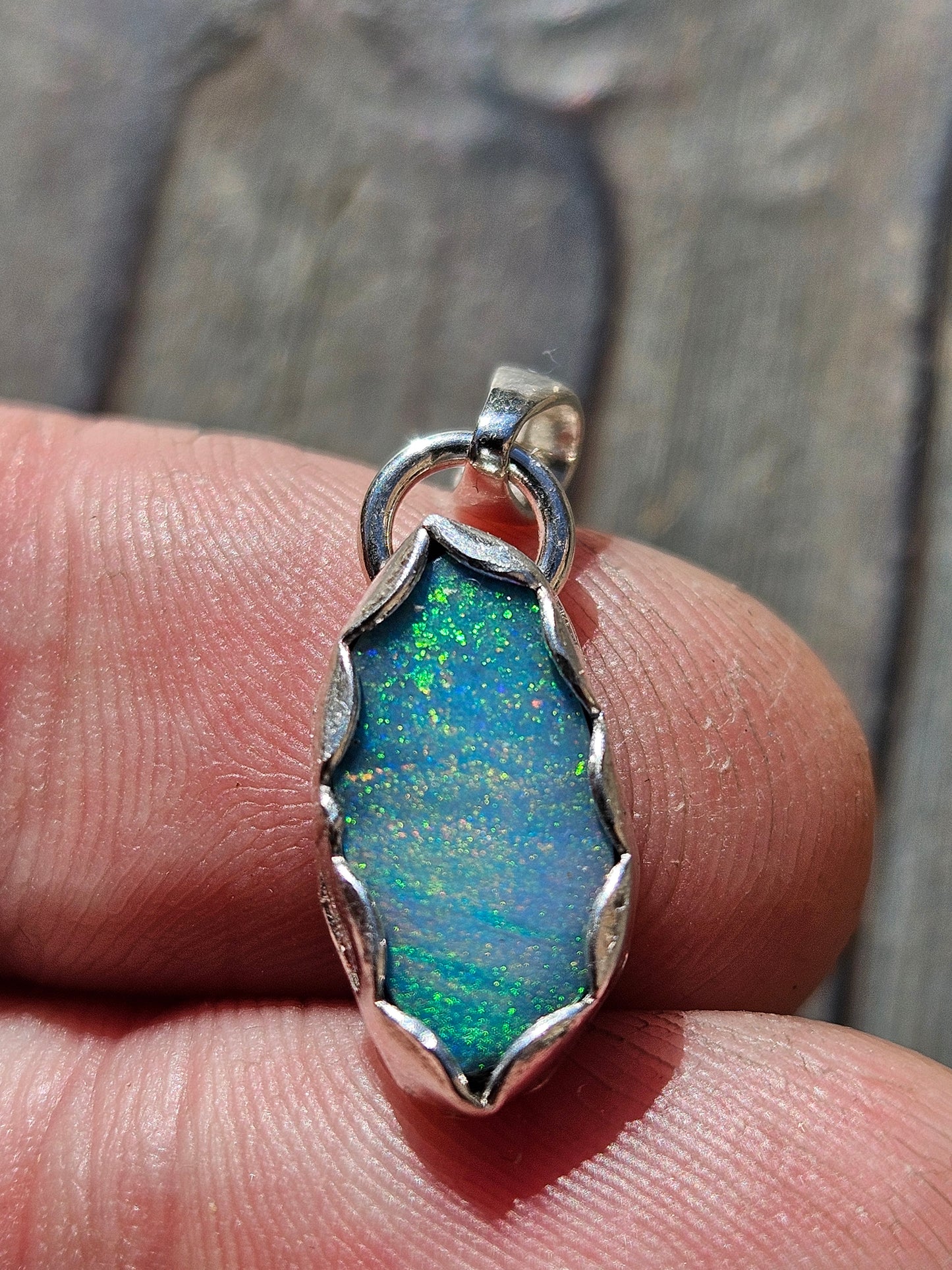 Coober Pedy Opal Pendant