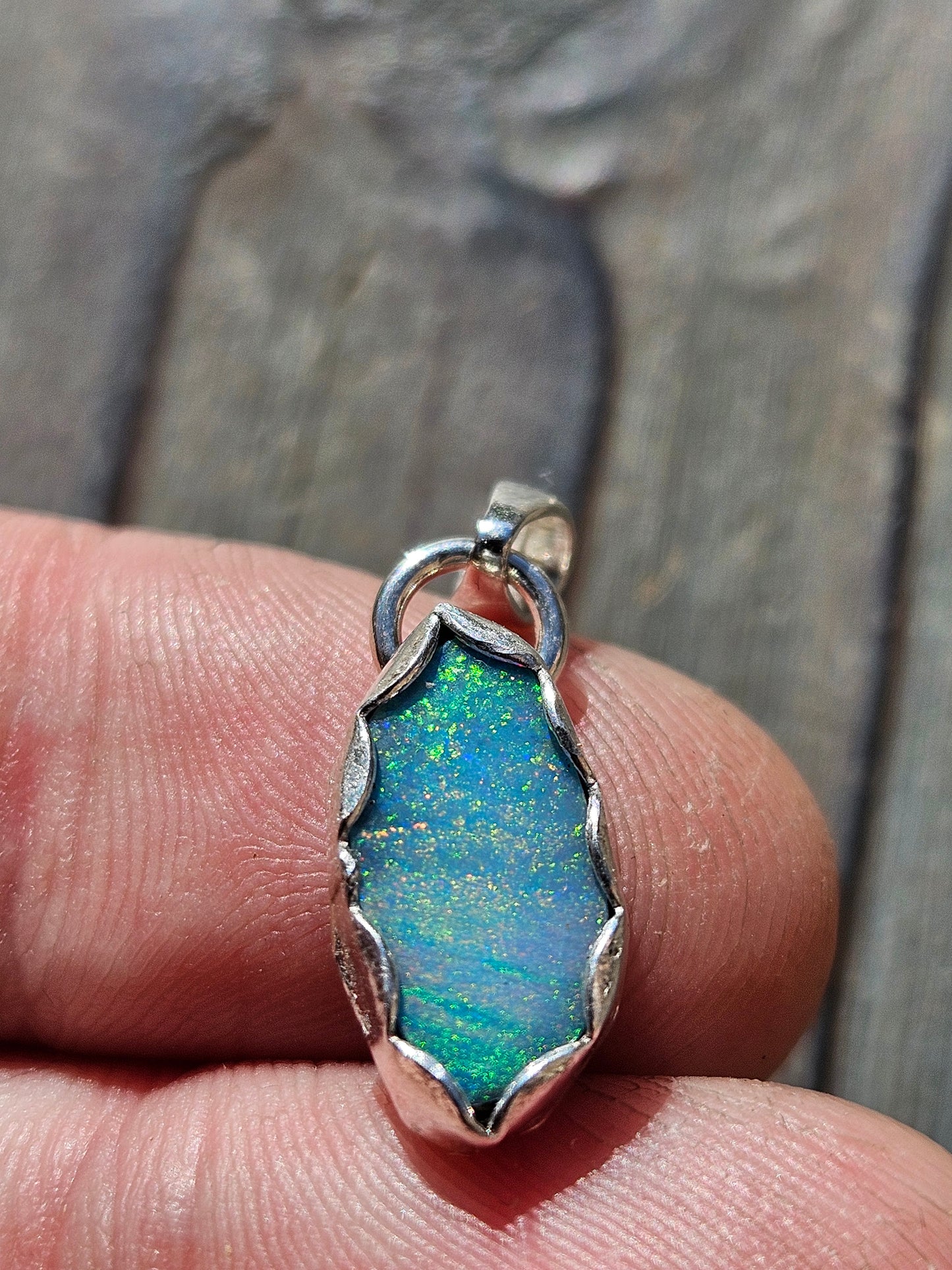 Coober Pedy Opal Pendant