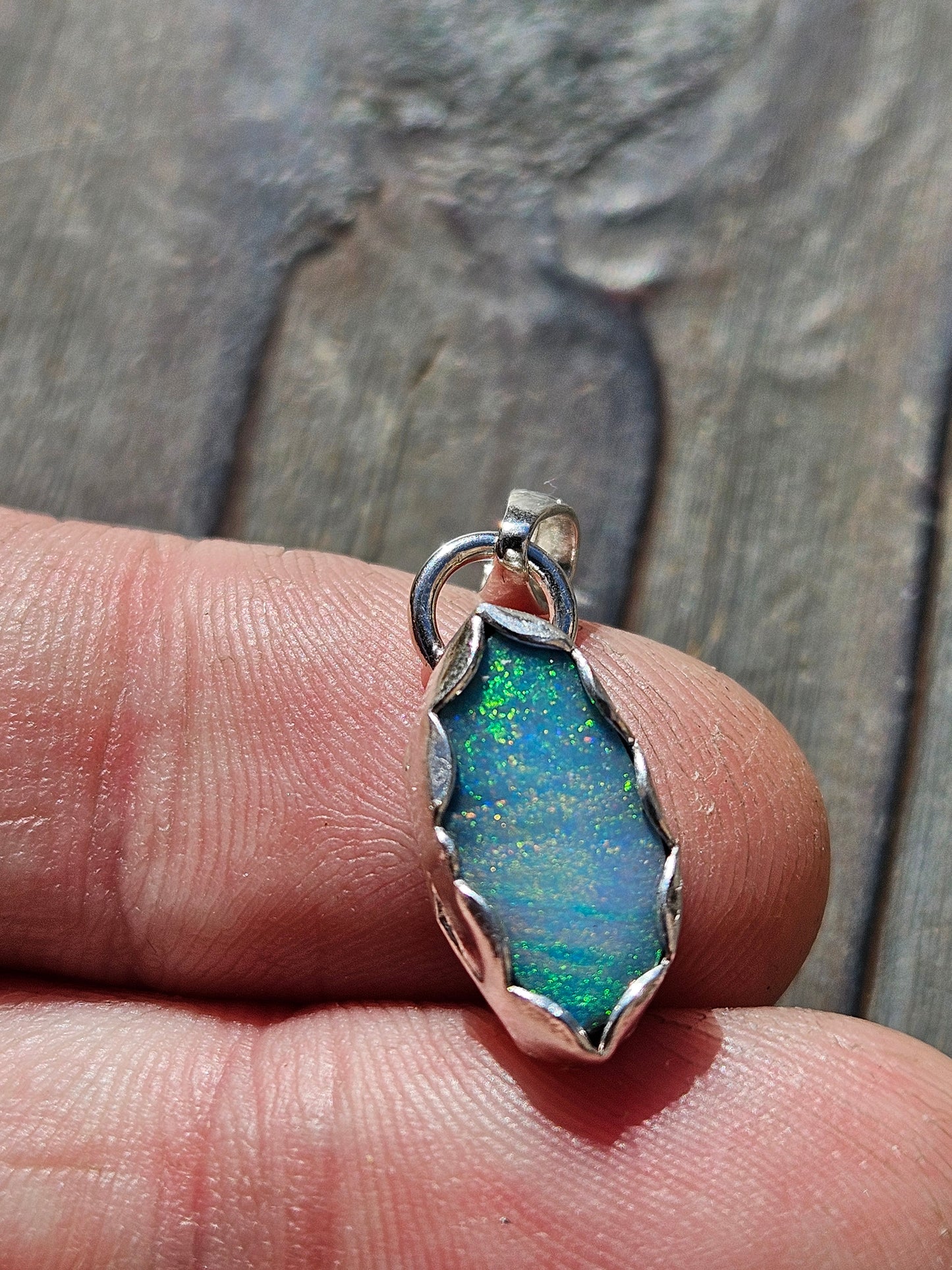 Coober Pedy Opal Pendant