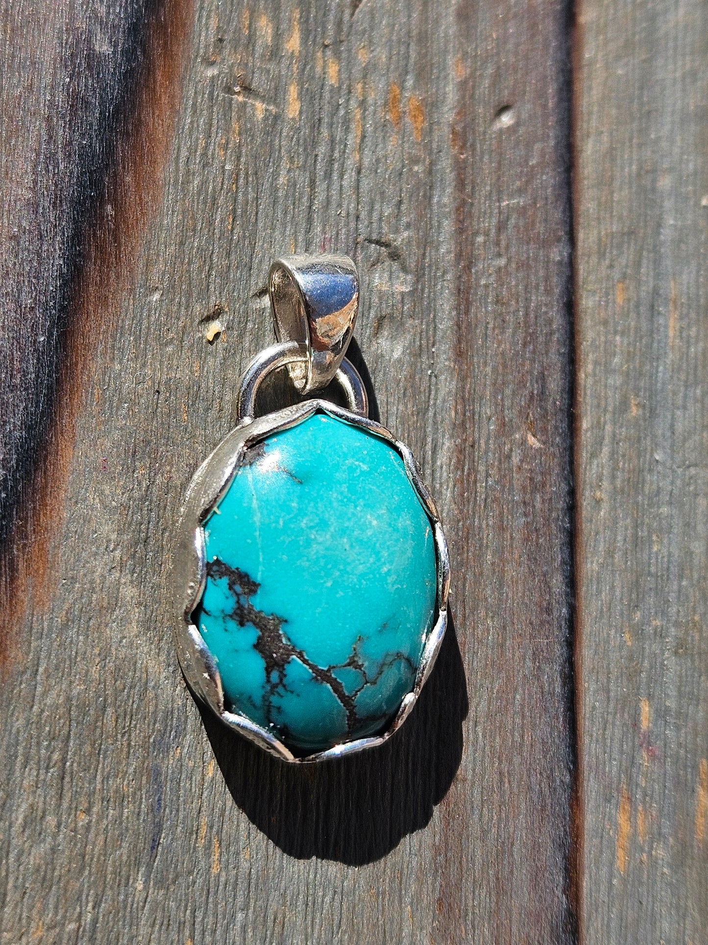 Blue Turquoise Pendant