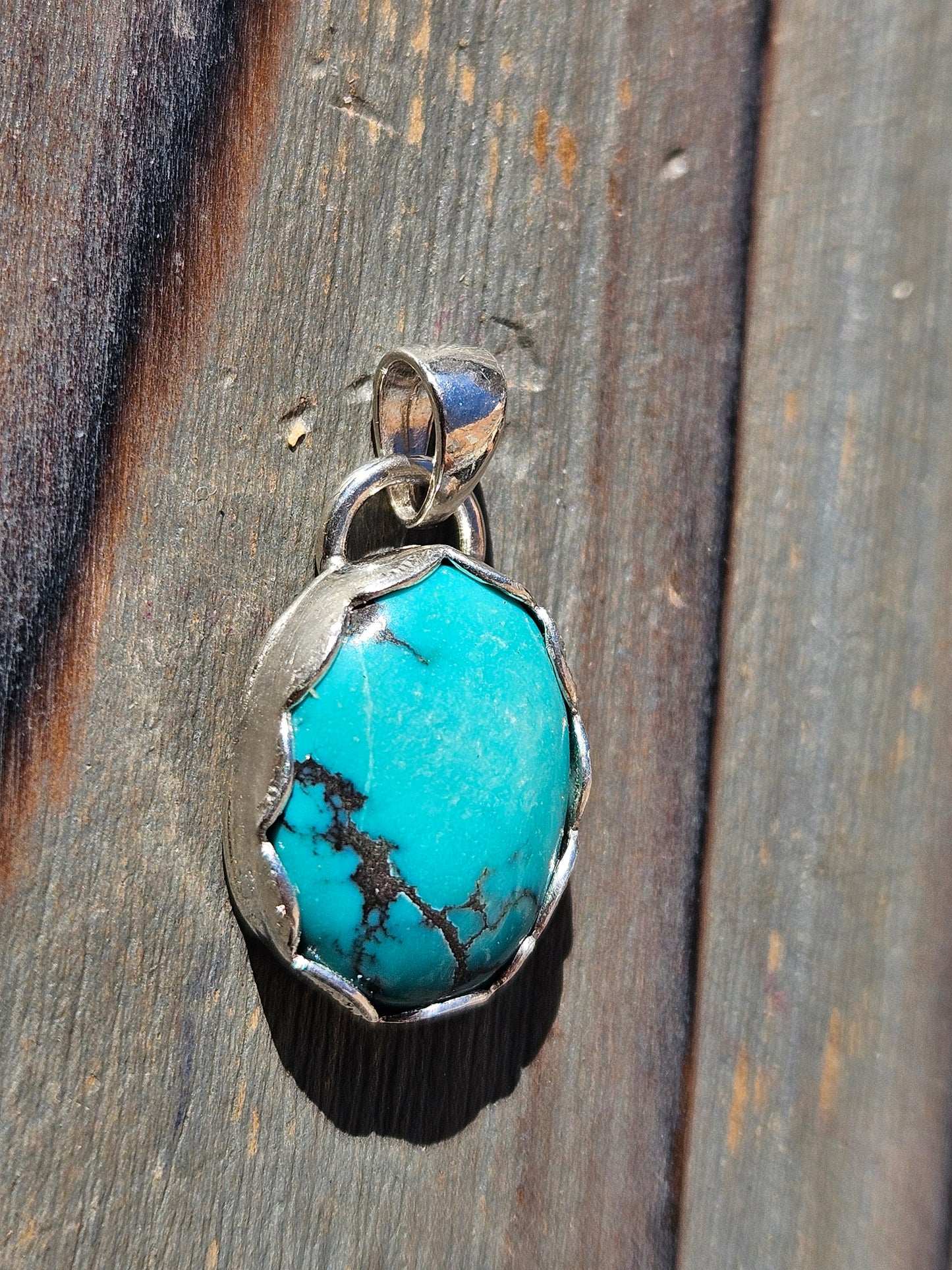 Blue Turquoise Pendant