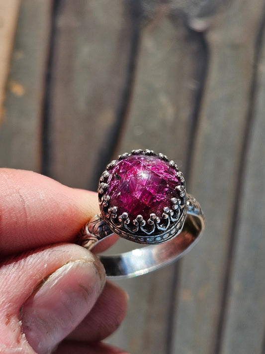 Star Ruby Ring, Size 8.5