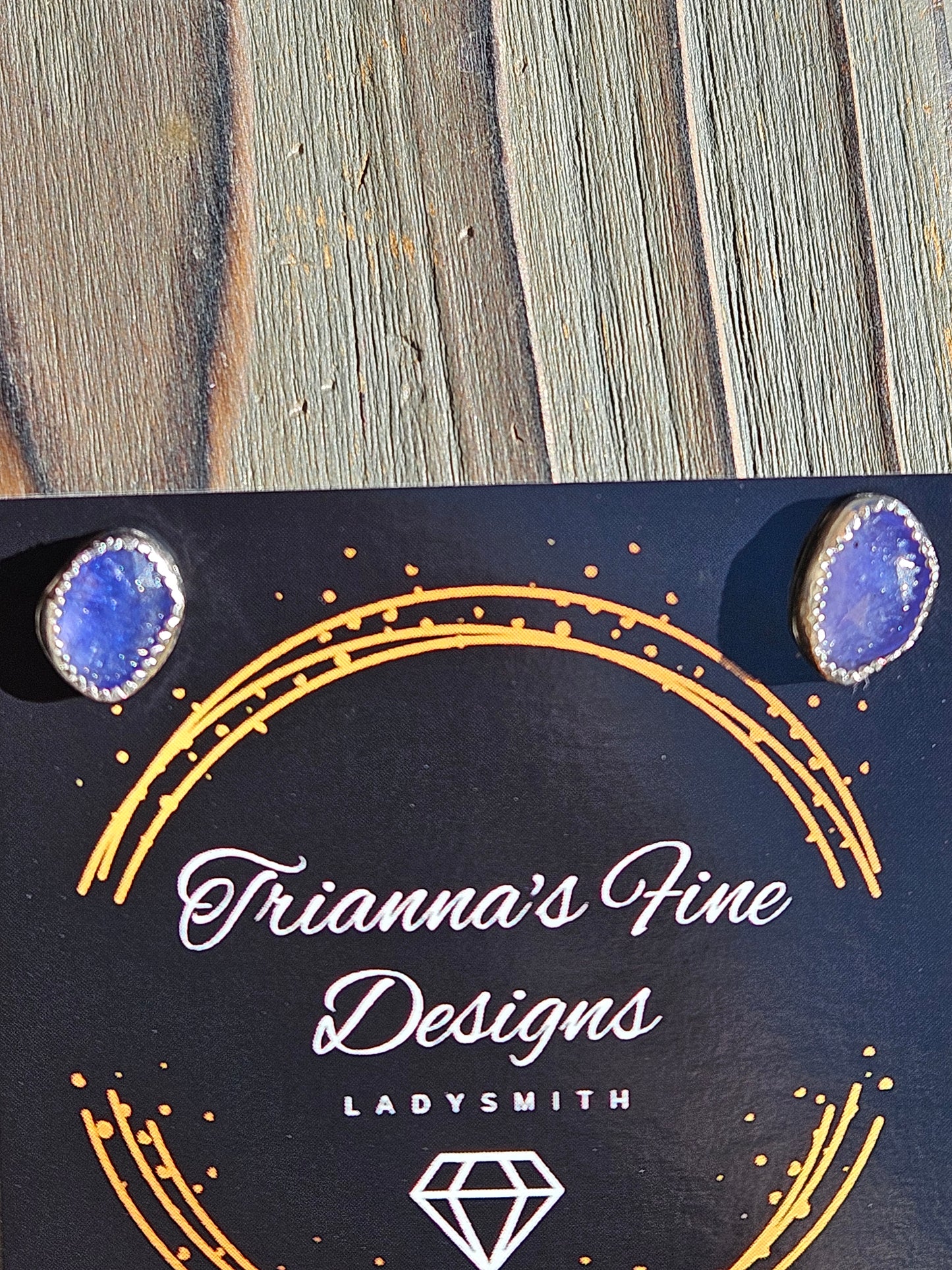 Tanzanite Stud Earrings