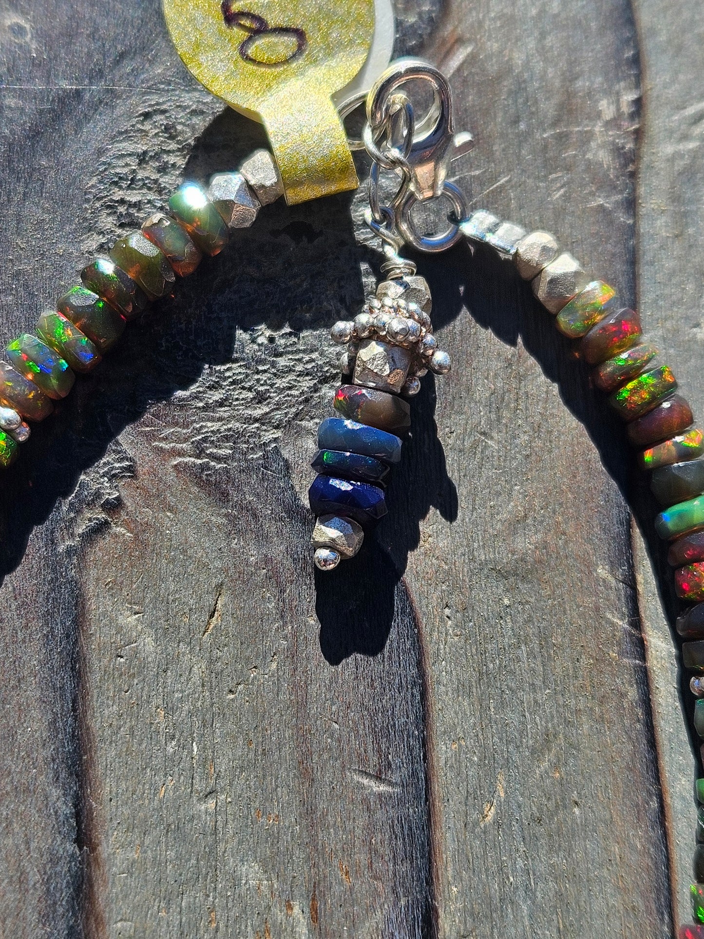 Black Ethiopian Opal Bracelet