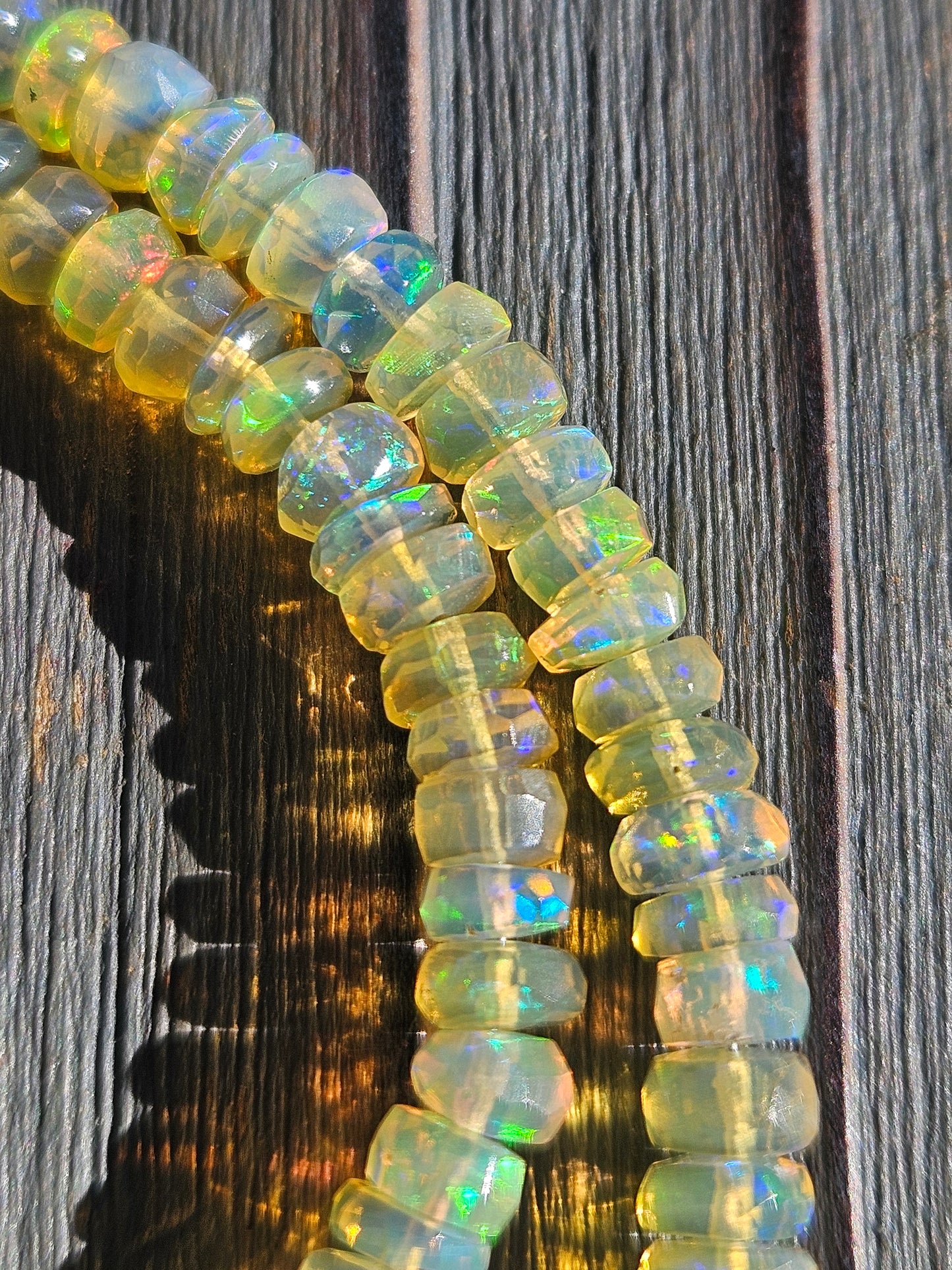 Ethiopian Opal Necklace, 19.5in