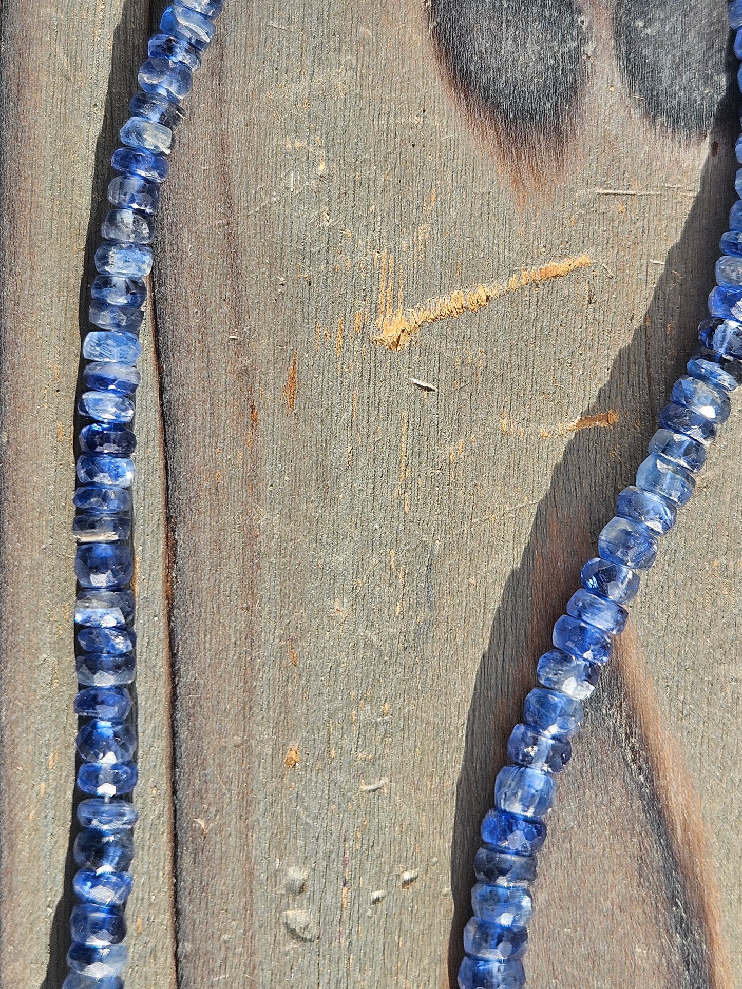 Blue Kyanite Necklace, 18in