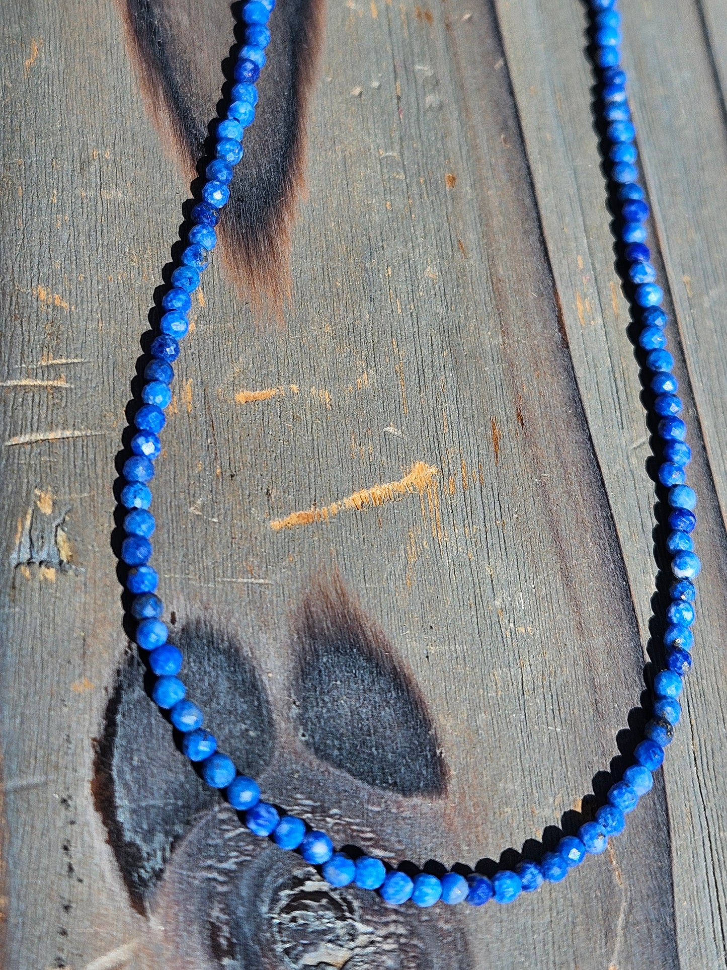 Lapis Lazuli Necklace, 16in