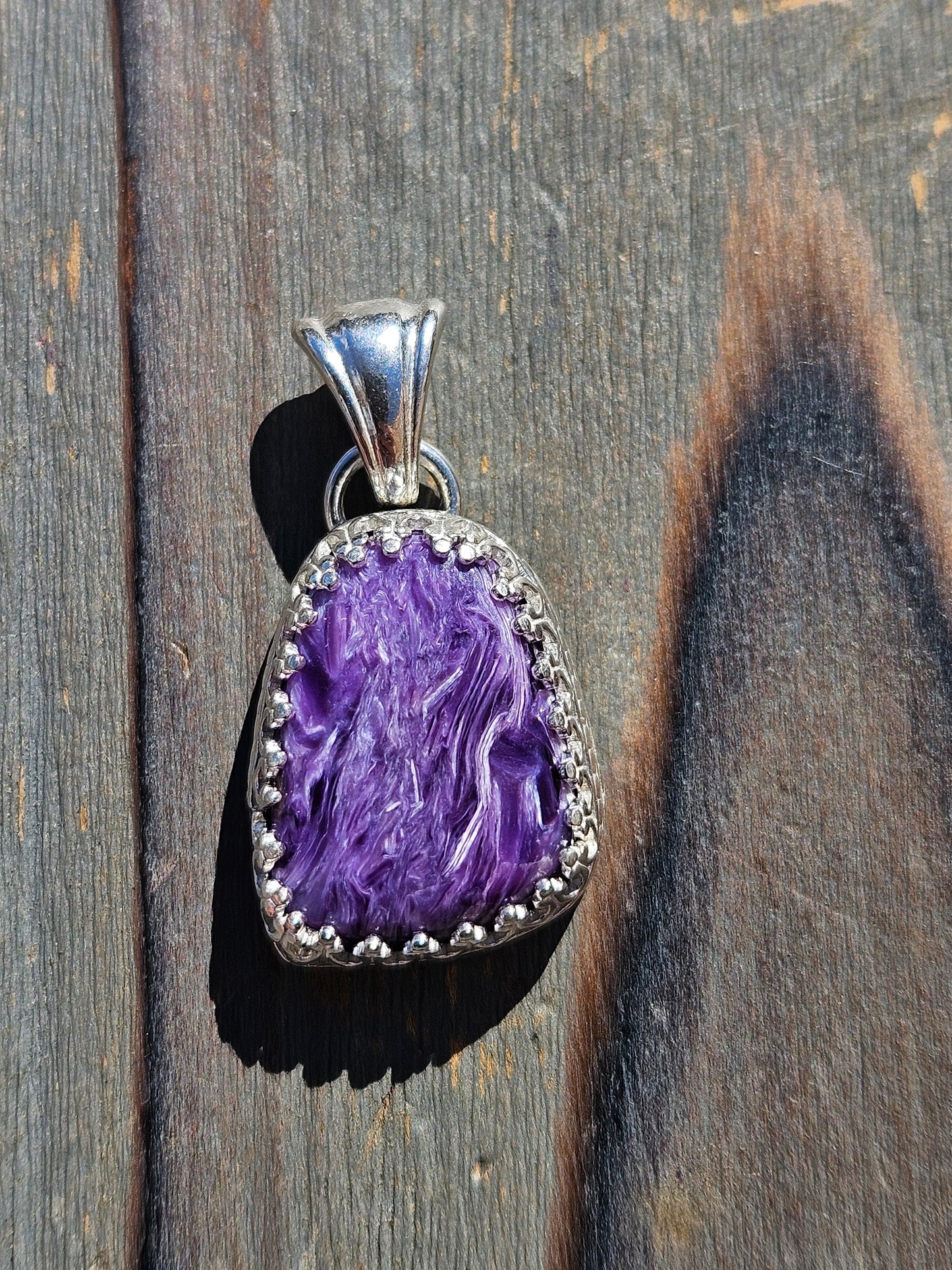 Charorite Pendant