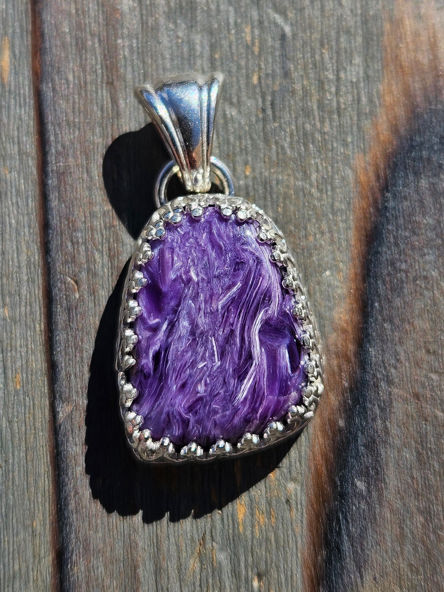 Charorite Pendant