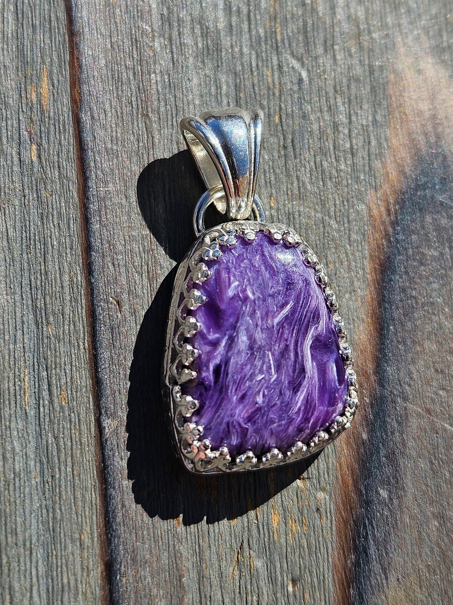 Charorite Pendant