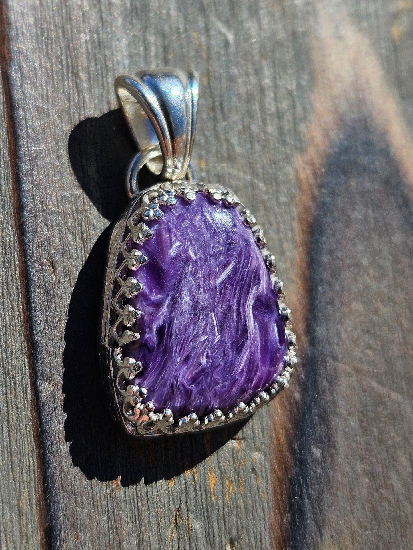 Charorite Pendant