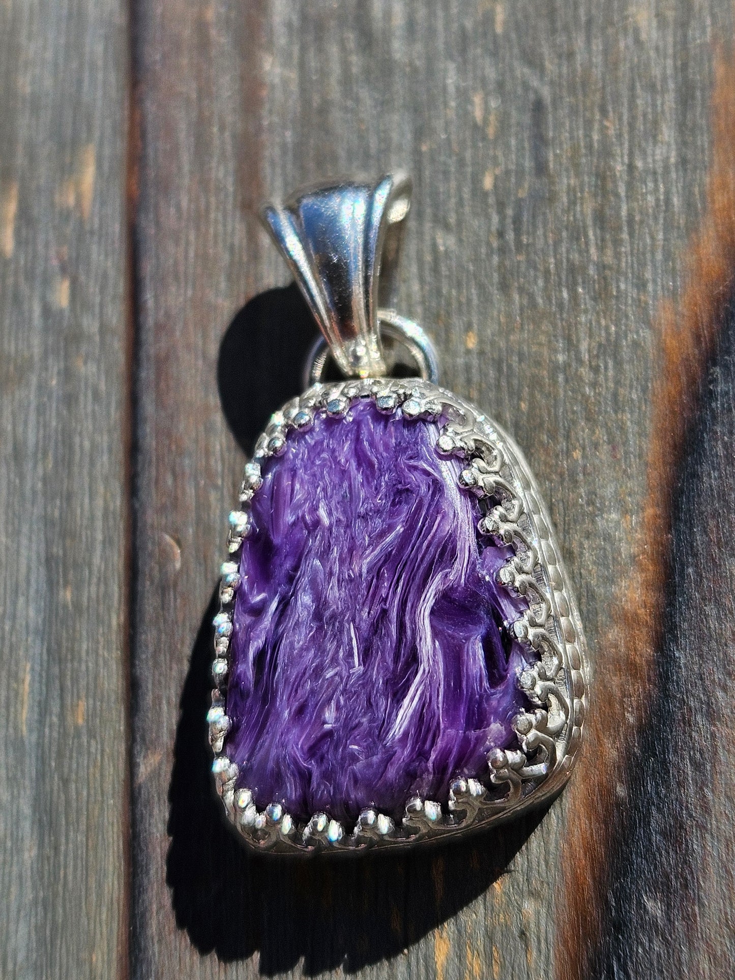 Charorite Pendant