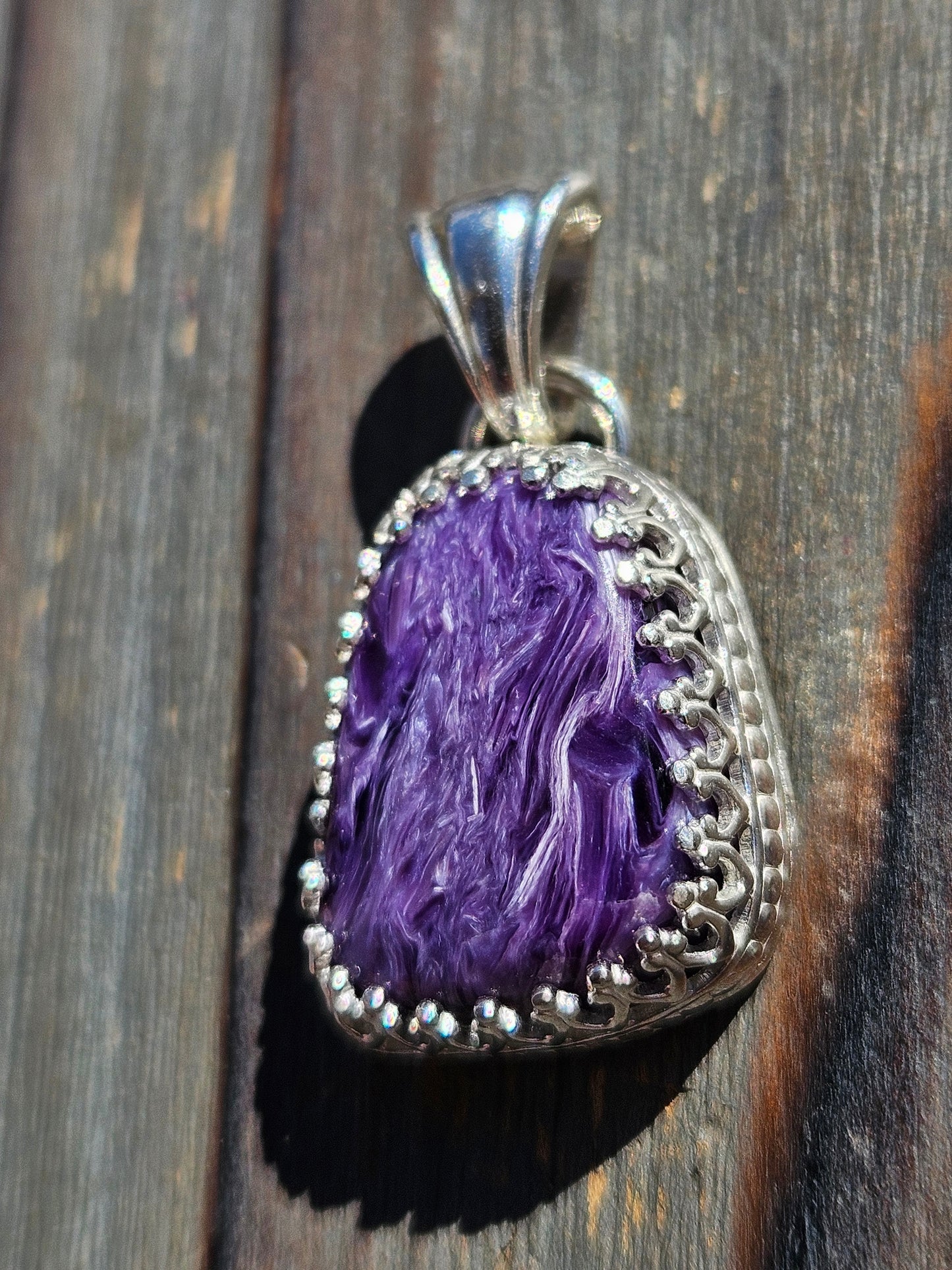 Charorite Pendant