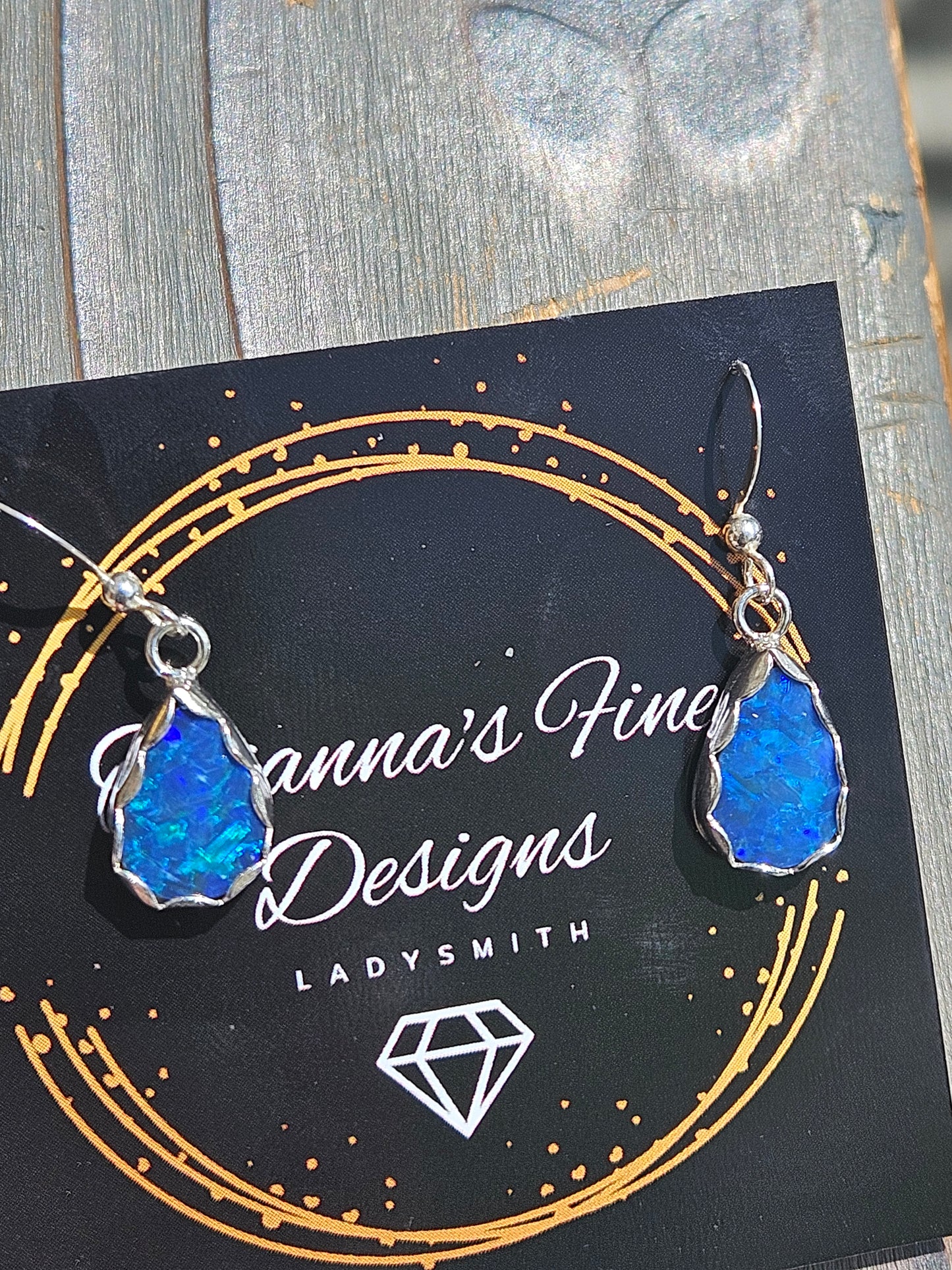 Australian Opal Earrings