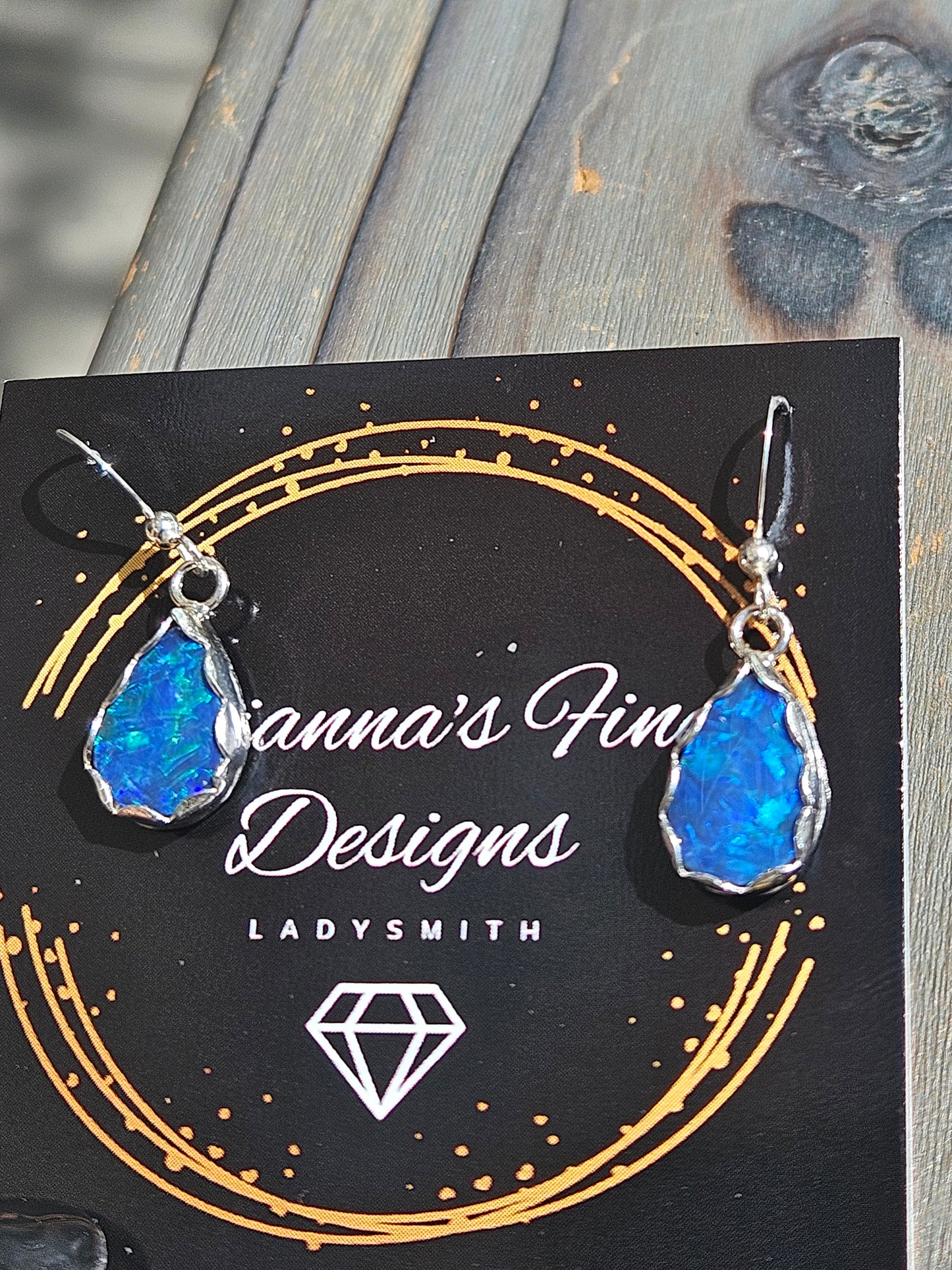 Australian Opal Earrings