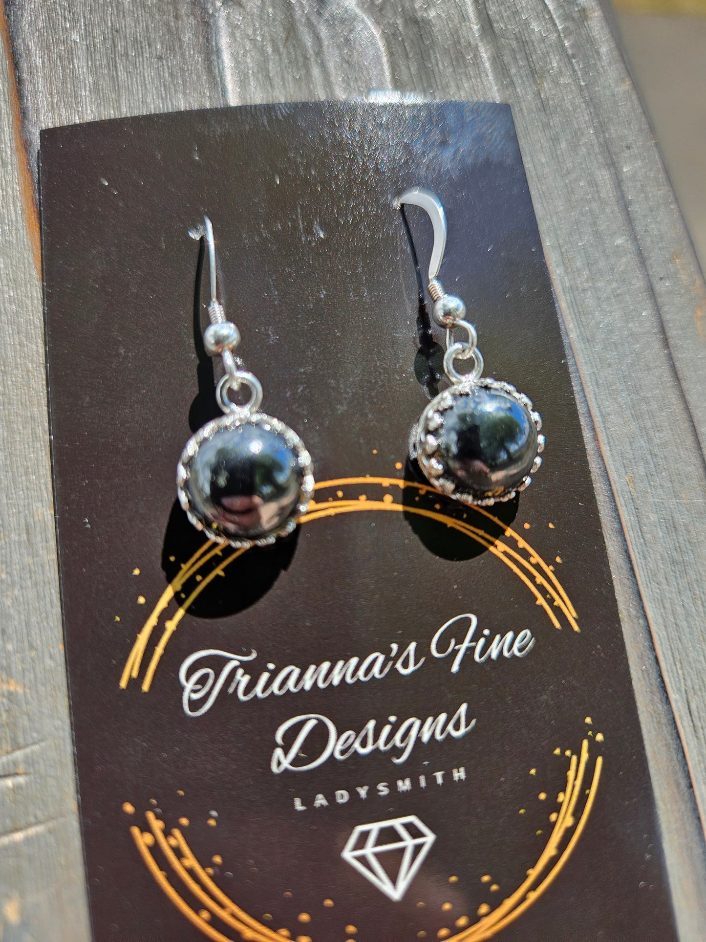 Hematite Earrings