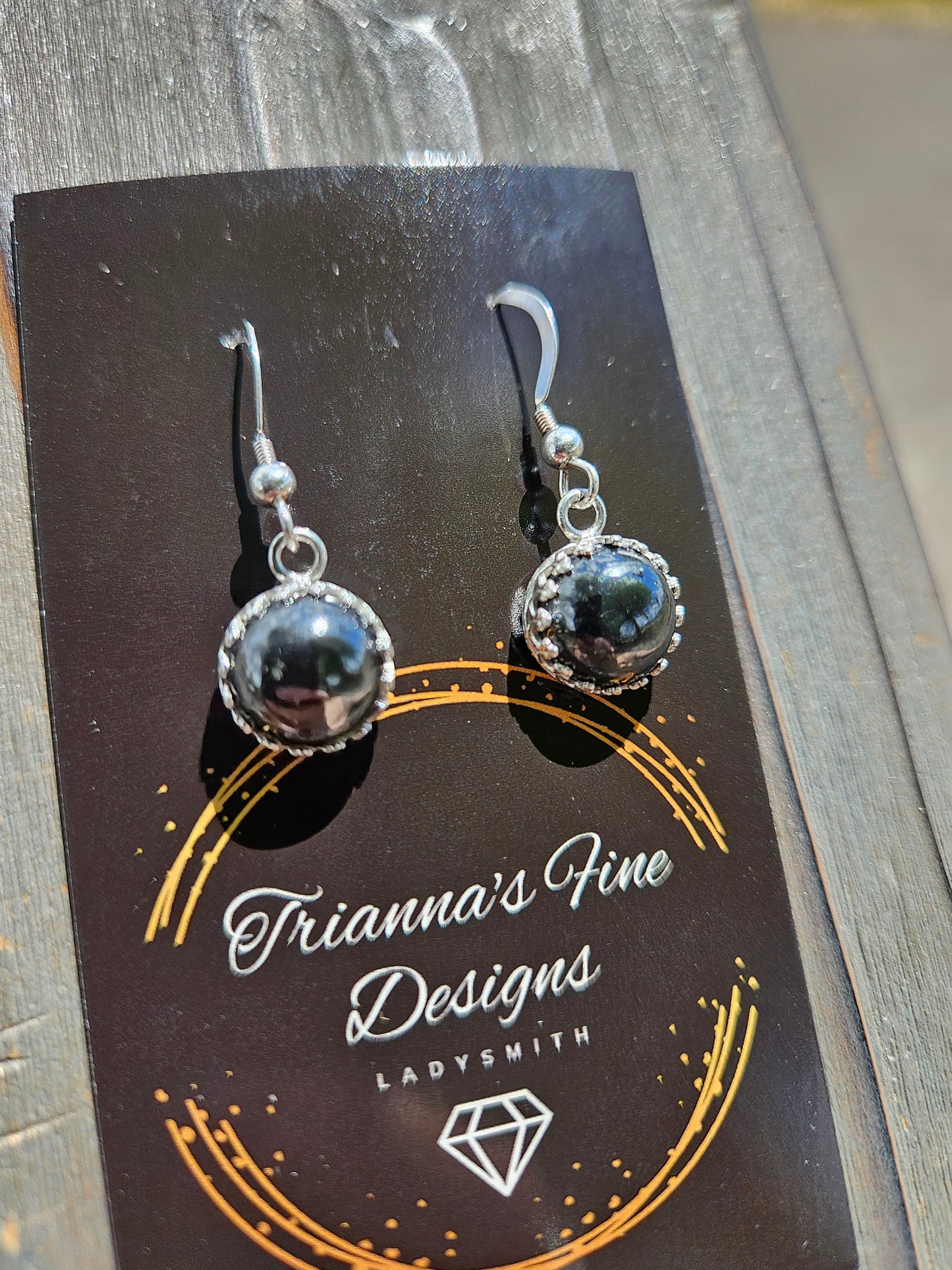 Hematite Earrings