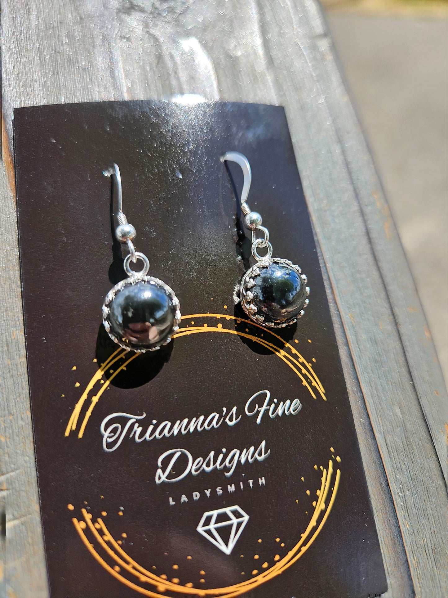 Hematite Earrings