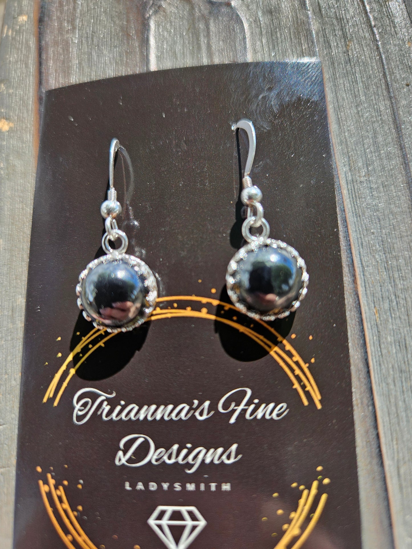 Hematite Earrings