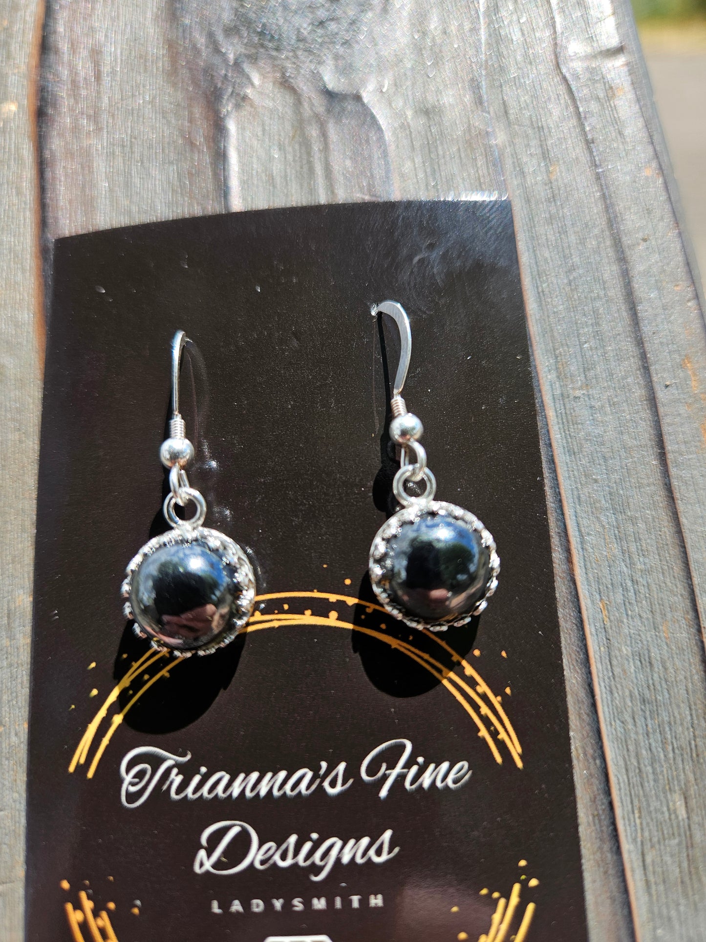 Hematite Earrings