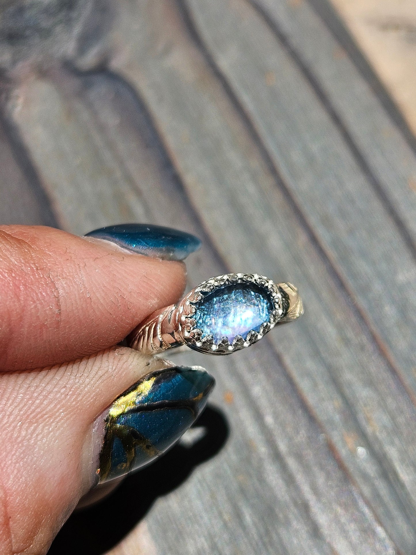 Aquamarine Ring, Size 6