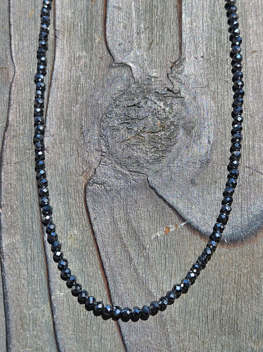 Hematite Necklace, 17in