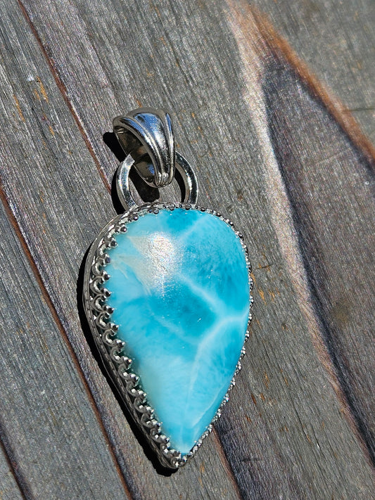 Larimar Pendant