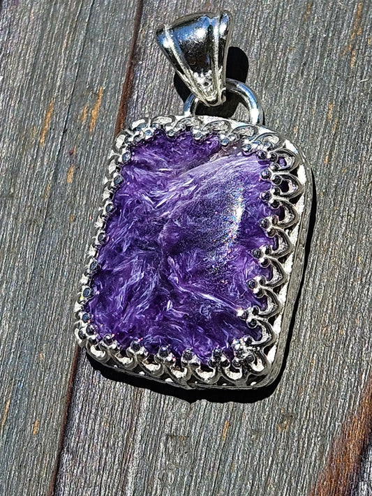 Charorite Pendant