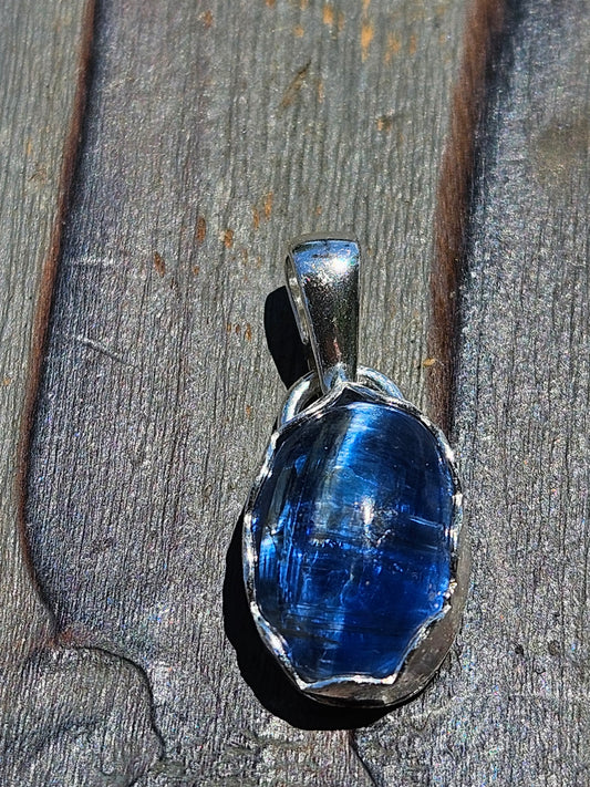 Blue Kyanite Pendant